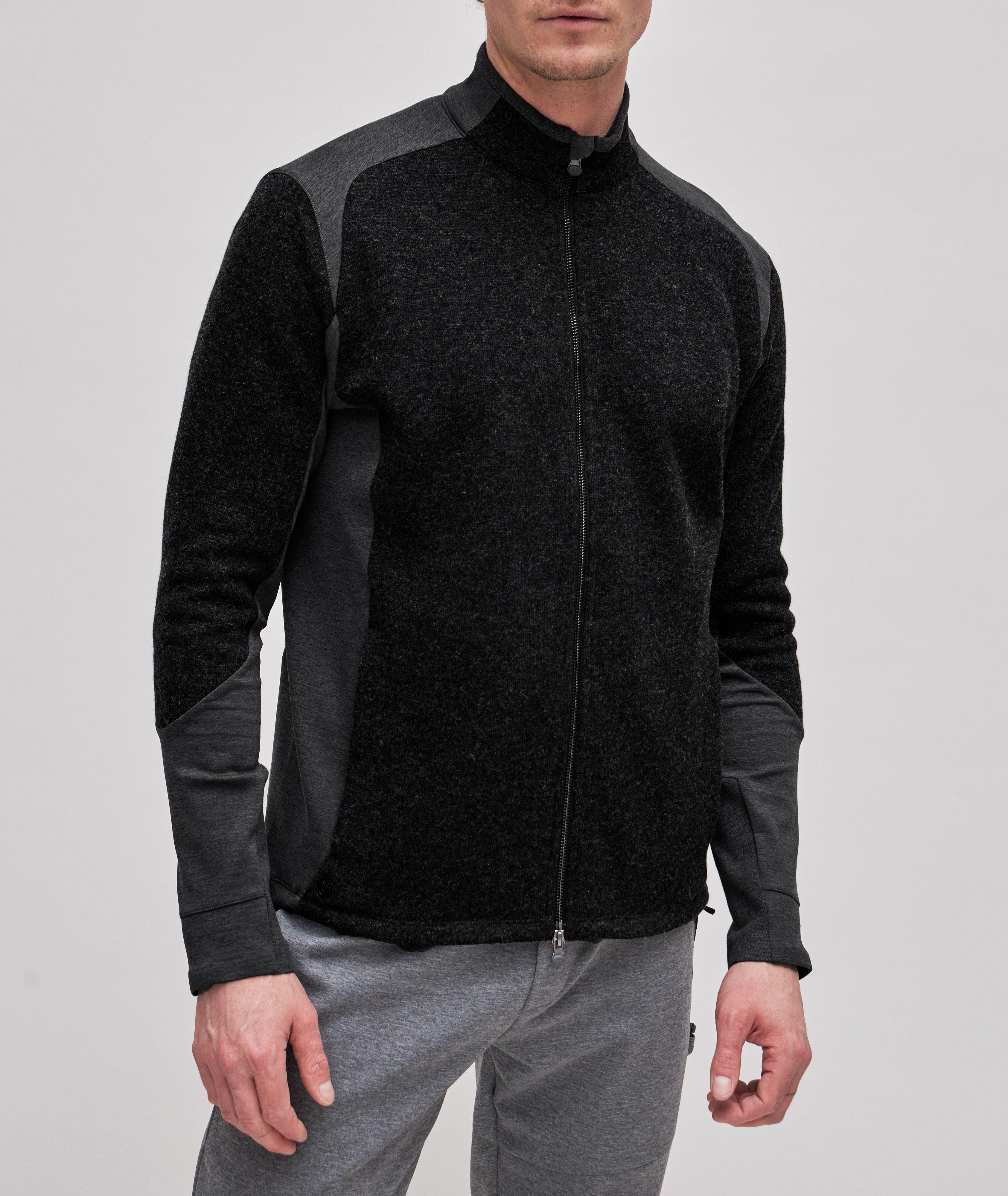 Sherpa Full Zip Hybrid Sweater image 1