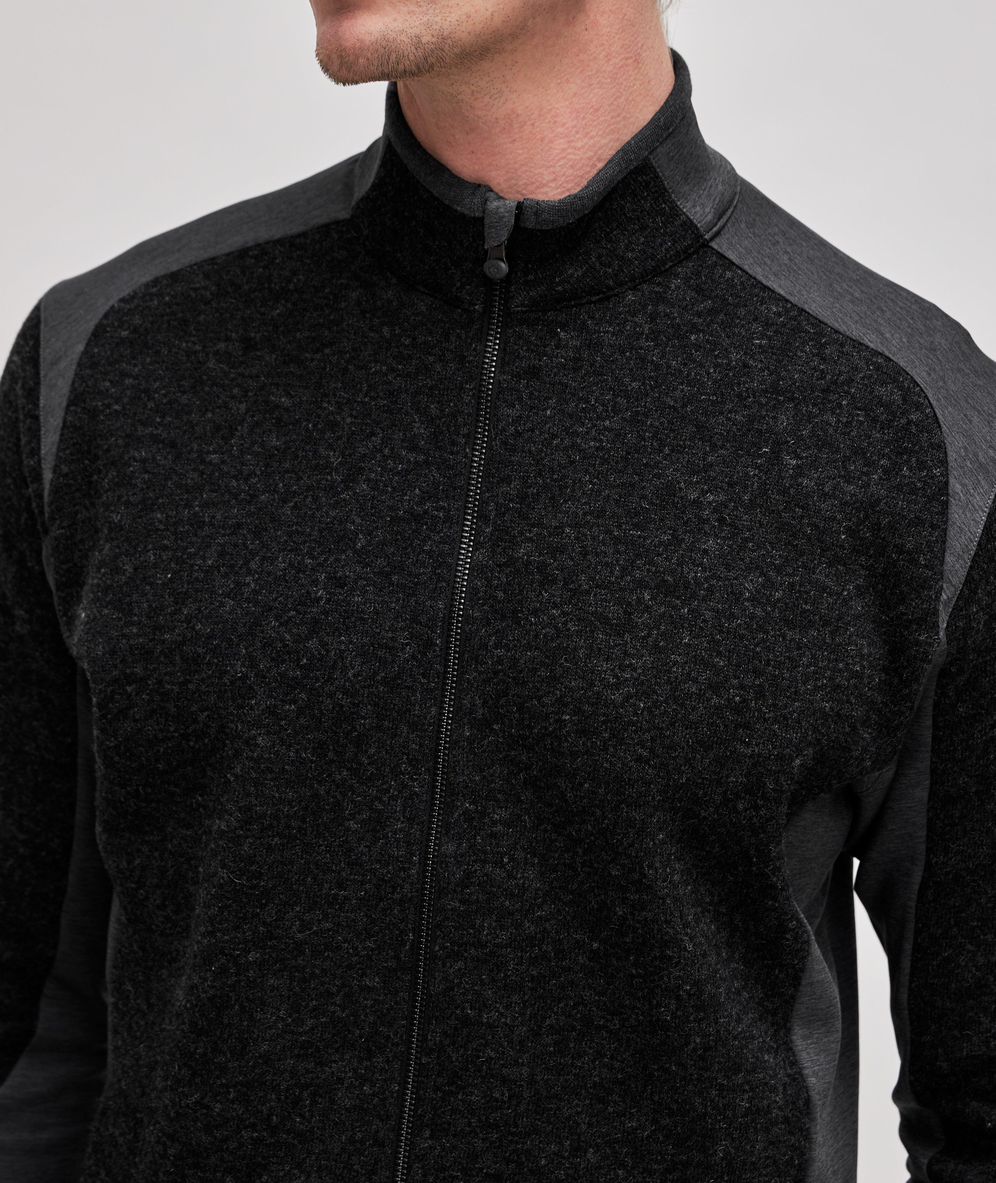 Sherpa Full Zip Hybrid Sweater image 3