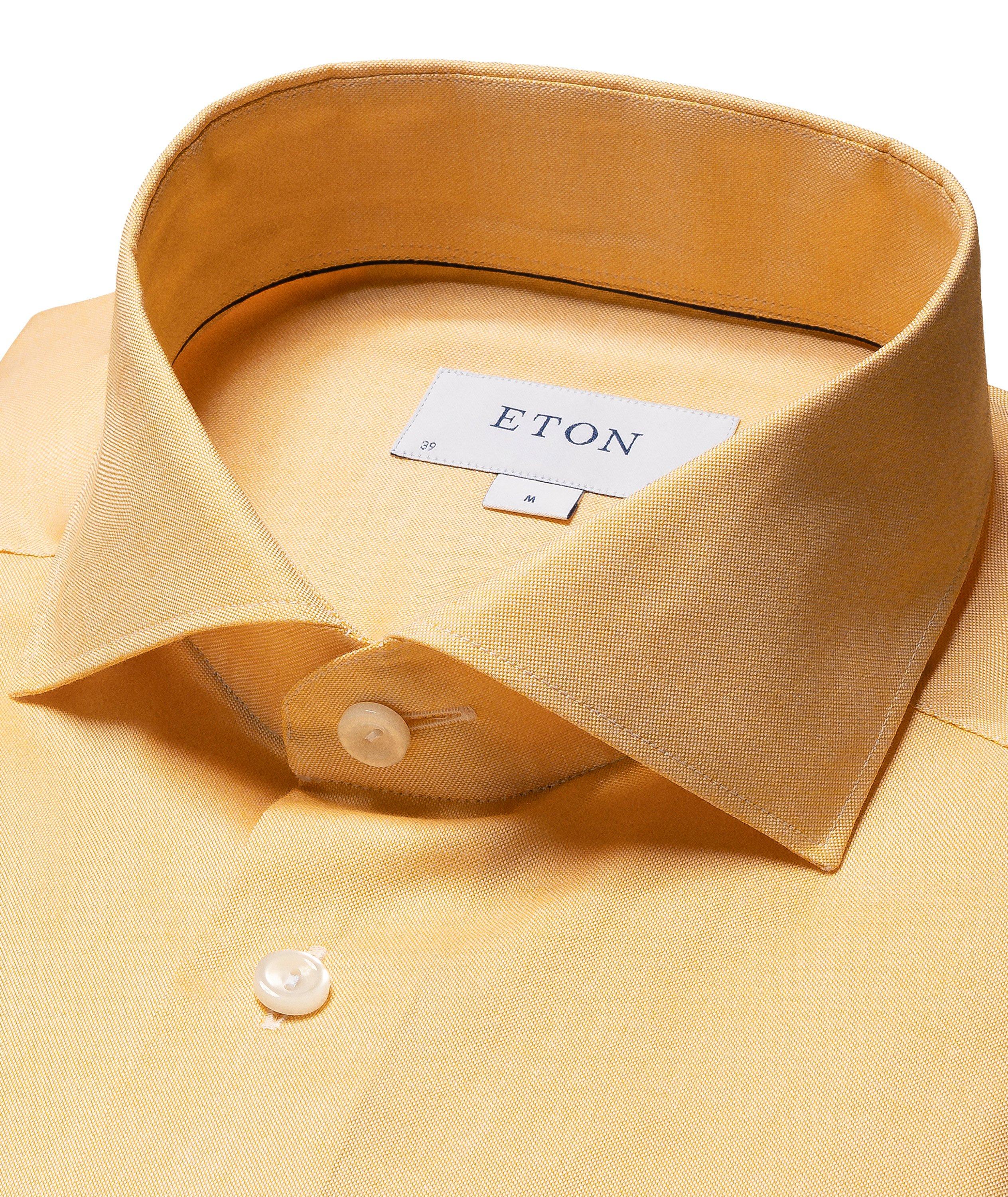 Slim Fit Cotton Oxford Shirt image 3
