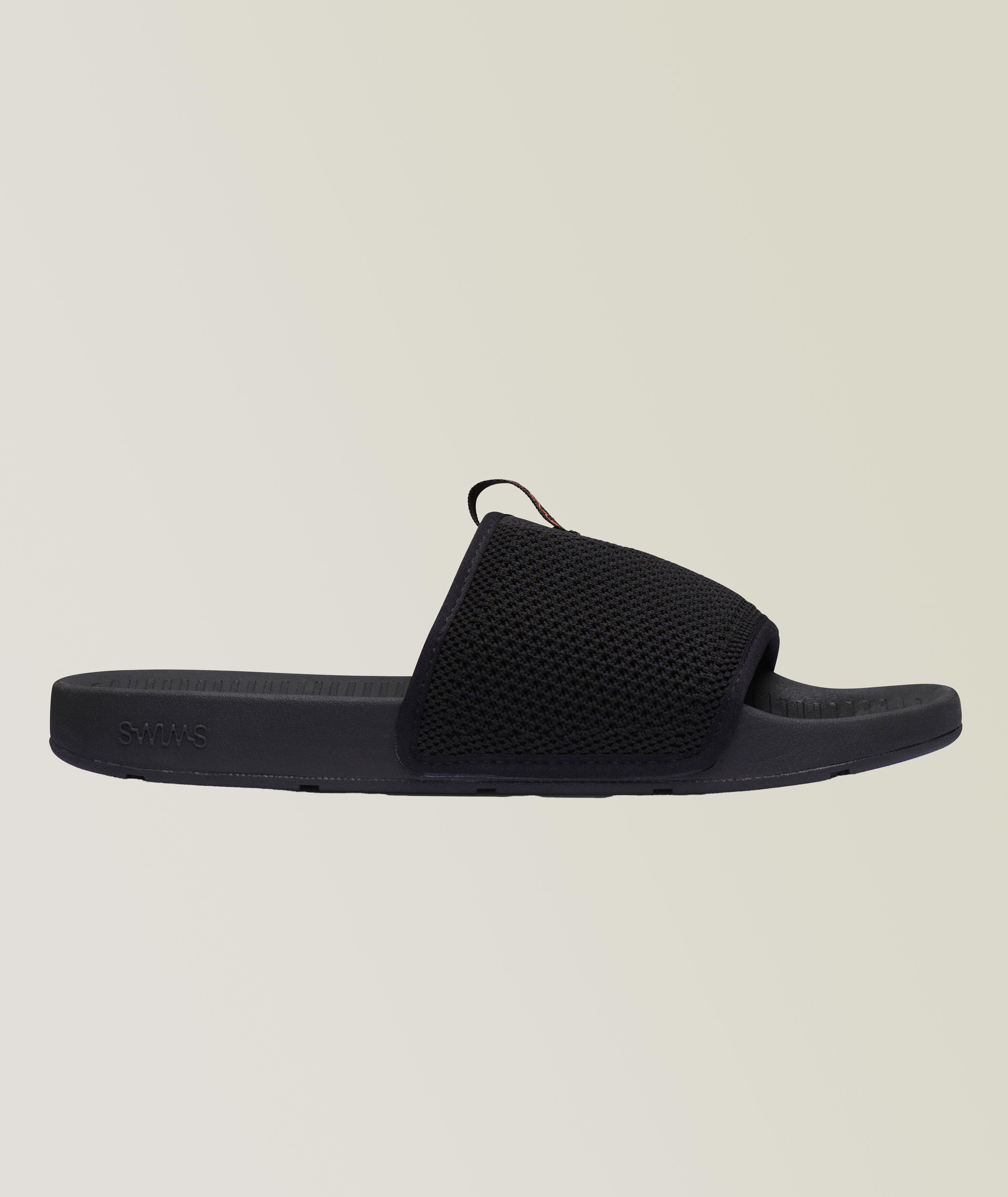 Swims Cabana Technical Pool Slides In Black , Men's Size 12