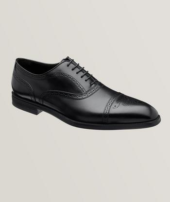 Leather Shoe Toe Shapes: Plain Toe Vs Cap Toe Vs Wing Tip – Vittore Italian  Shoes