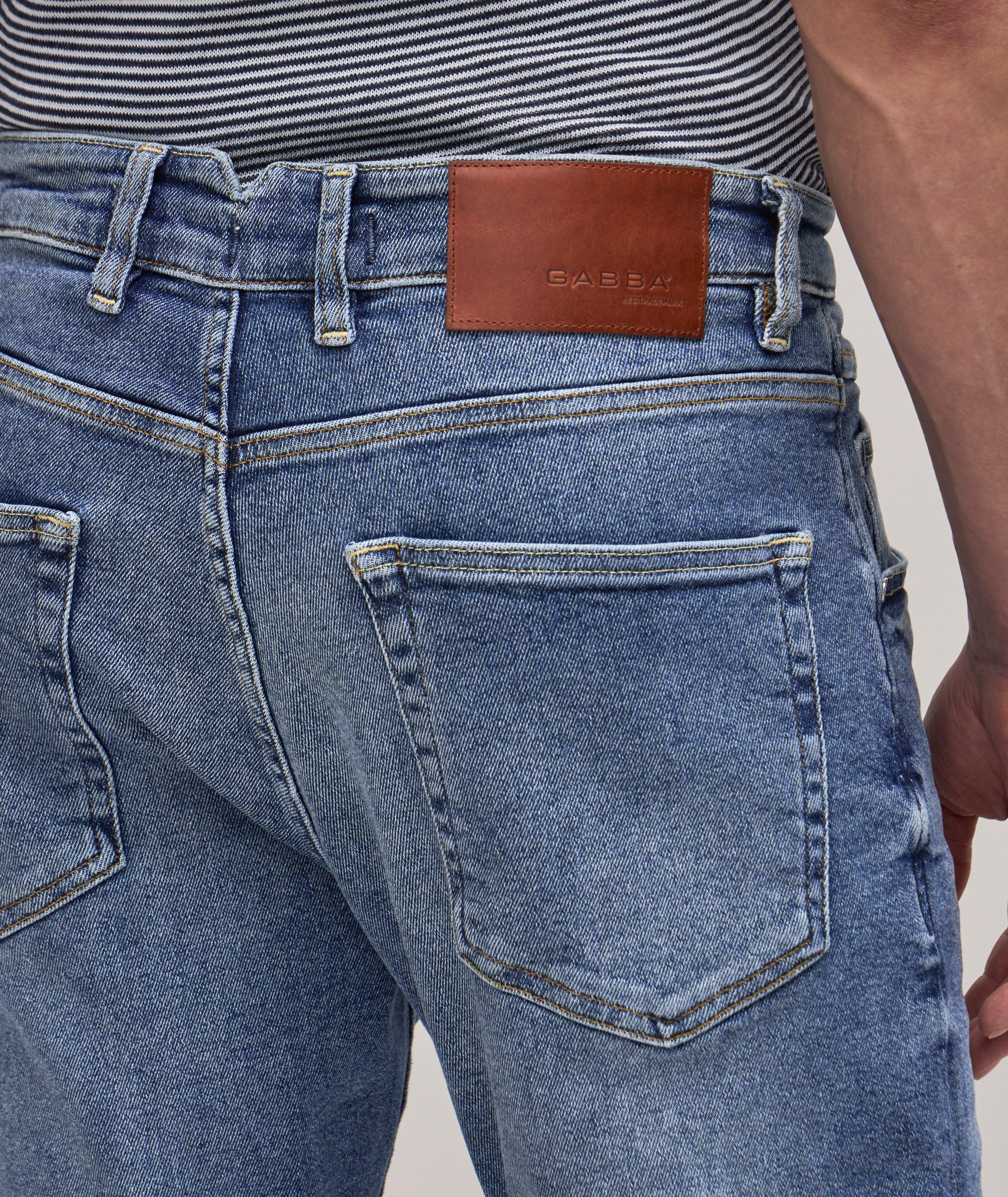 Alex Relaxed Fit Cuff Jeans image 3