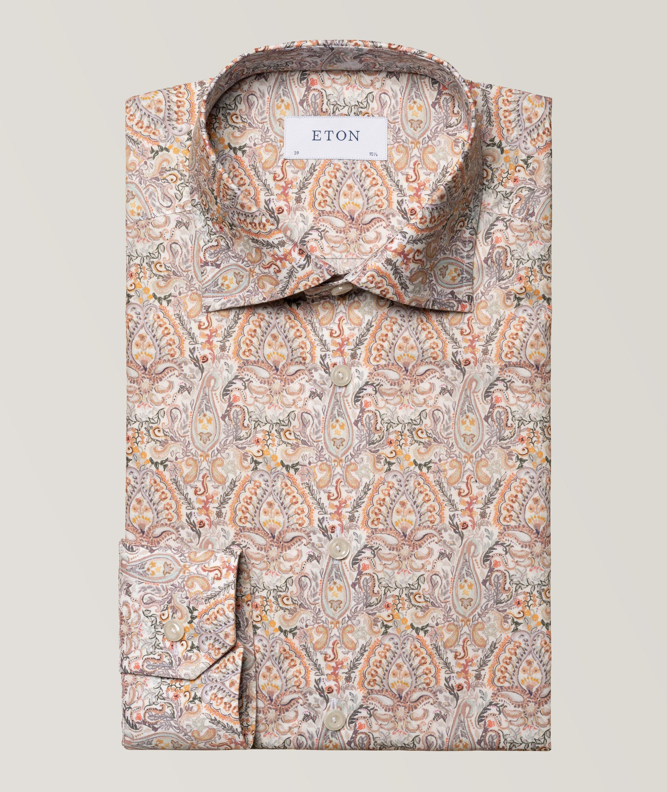 Contemporary -Fit Paisley Dress Shirt  image 0