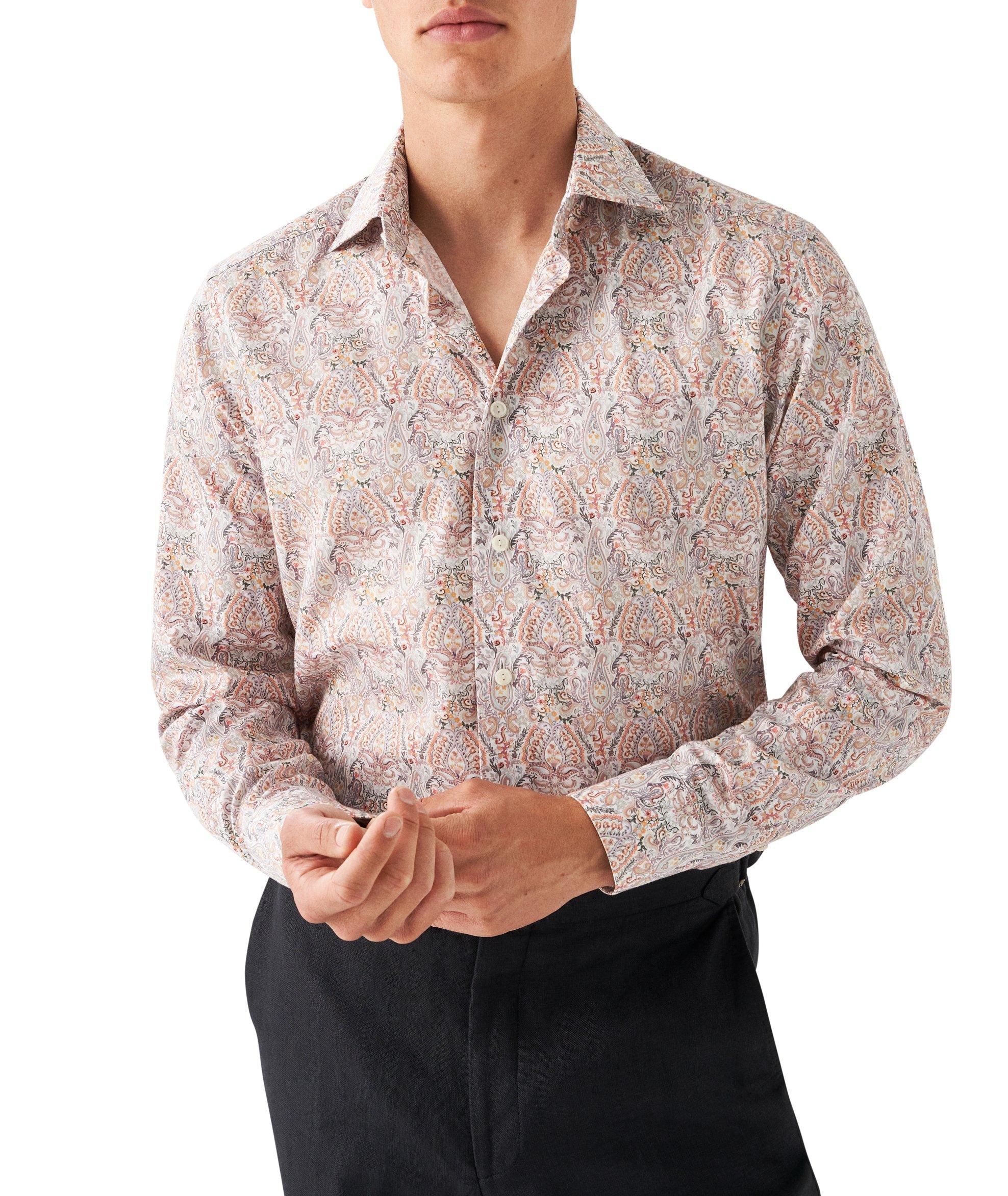 Contemporary -Fit Paisley Dress Shirt  image 1