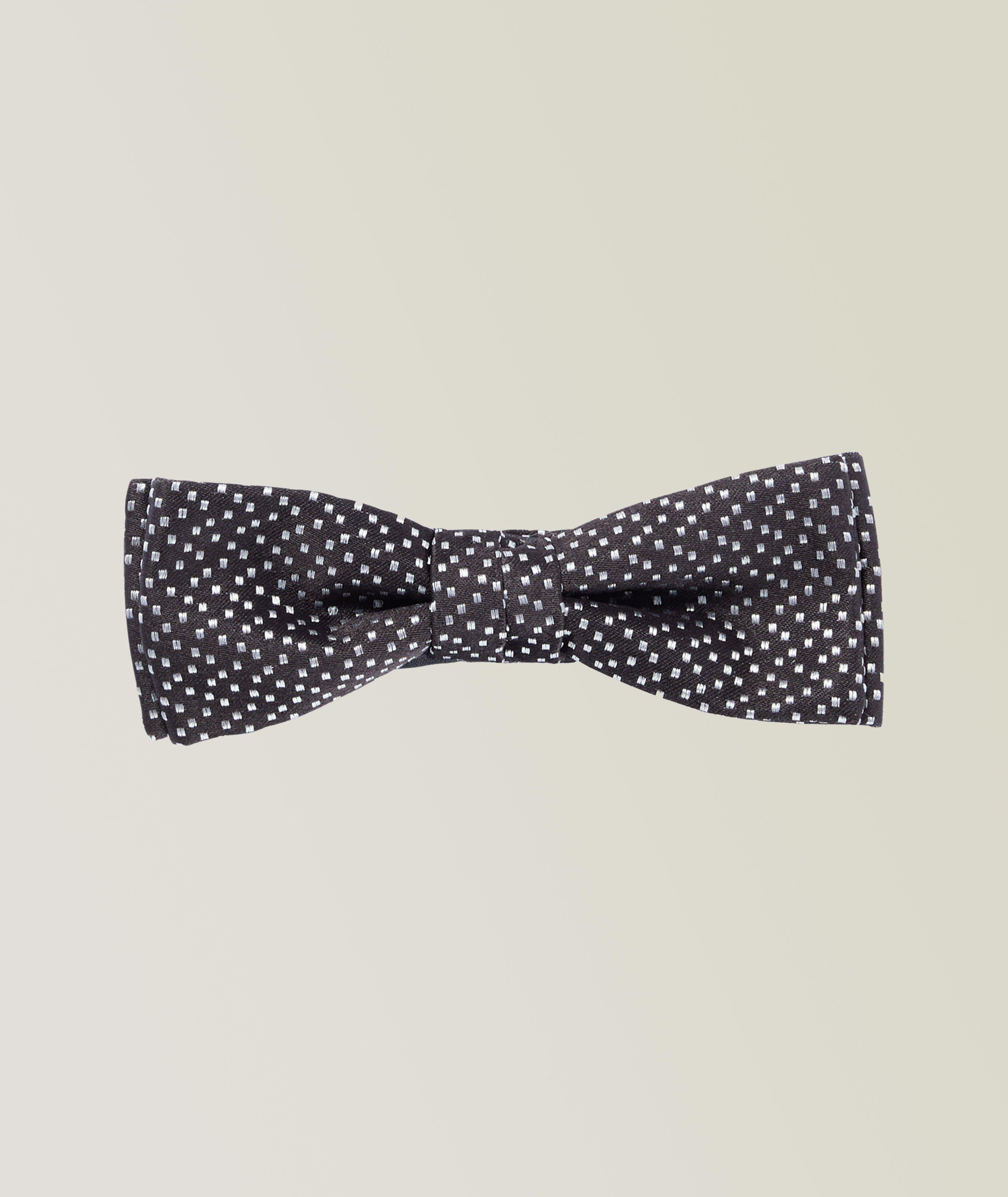 Micro-Pattern Bow Tie