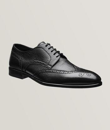 Canali Calfskin Captoe Derby Dress Shoes Harry Rosen