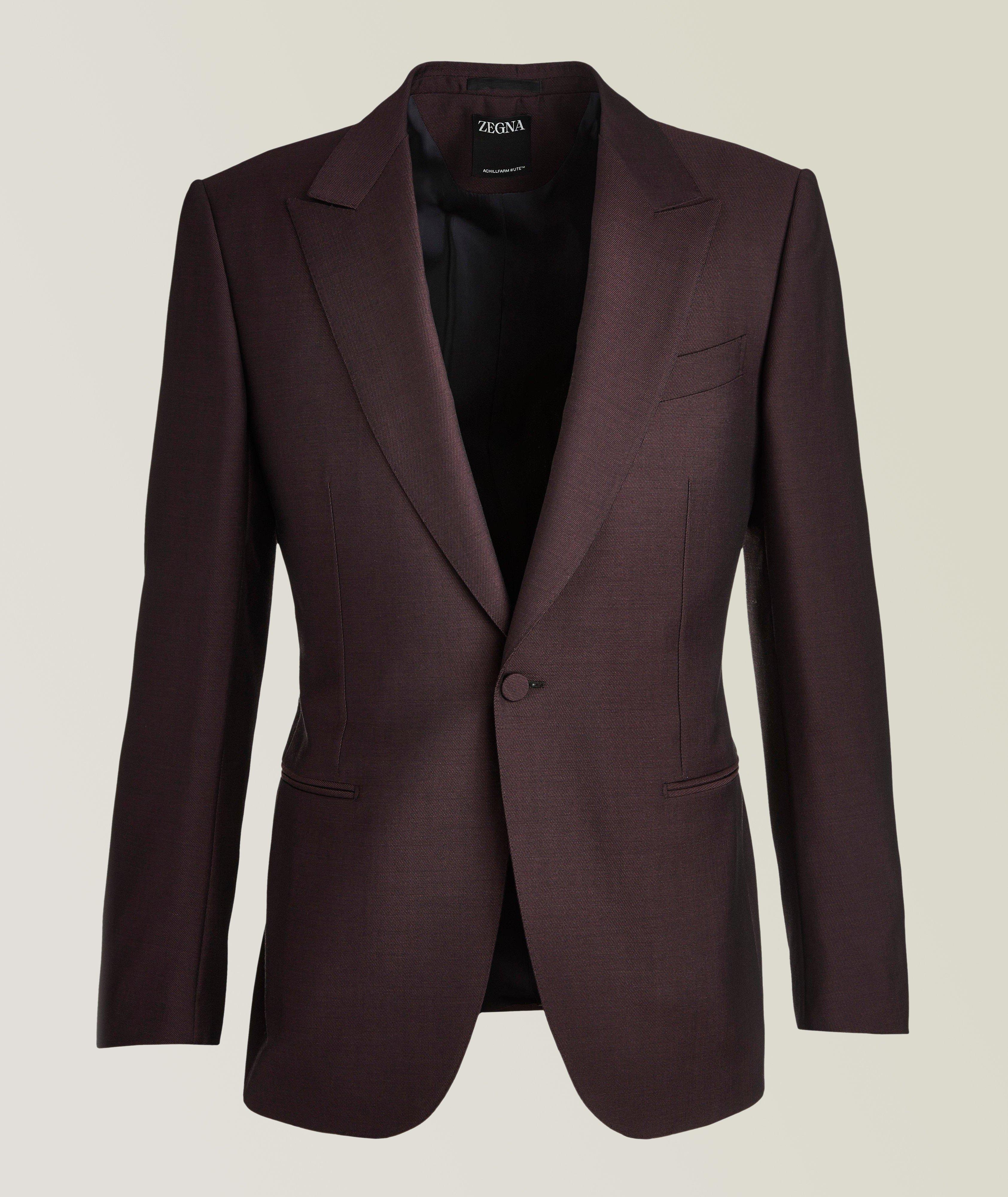 AchillFarm Wool-Mohair Twill Evening Jacket image 0