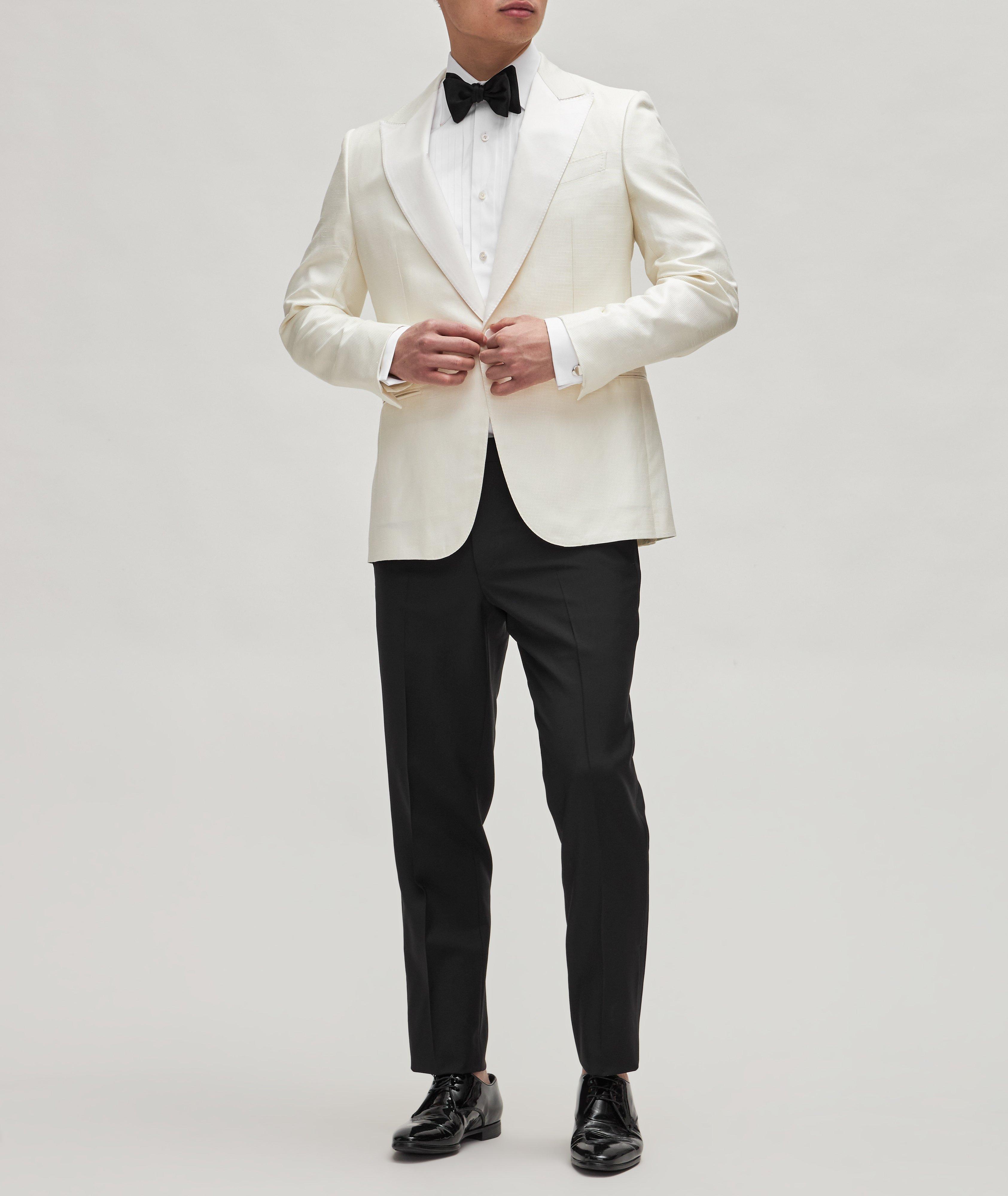 Sartorial Wool-Mohair Trousers image 1