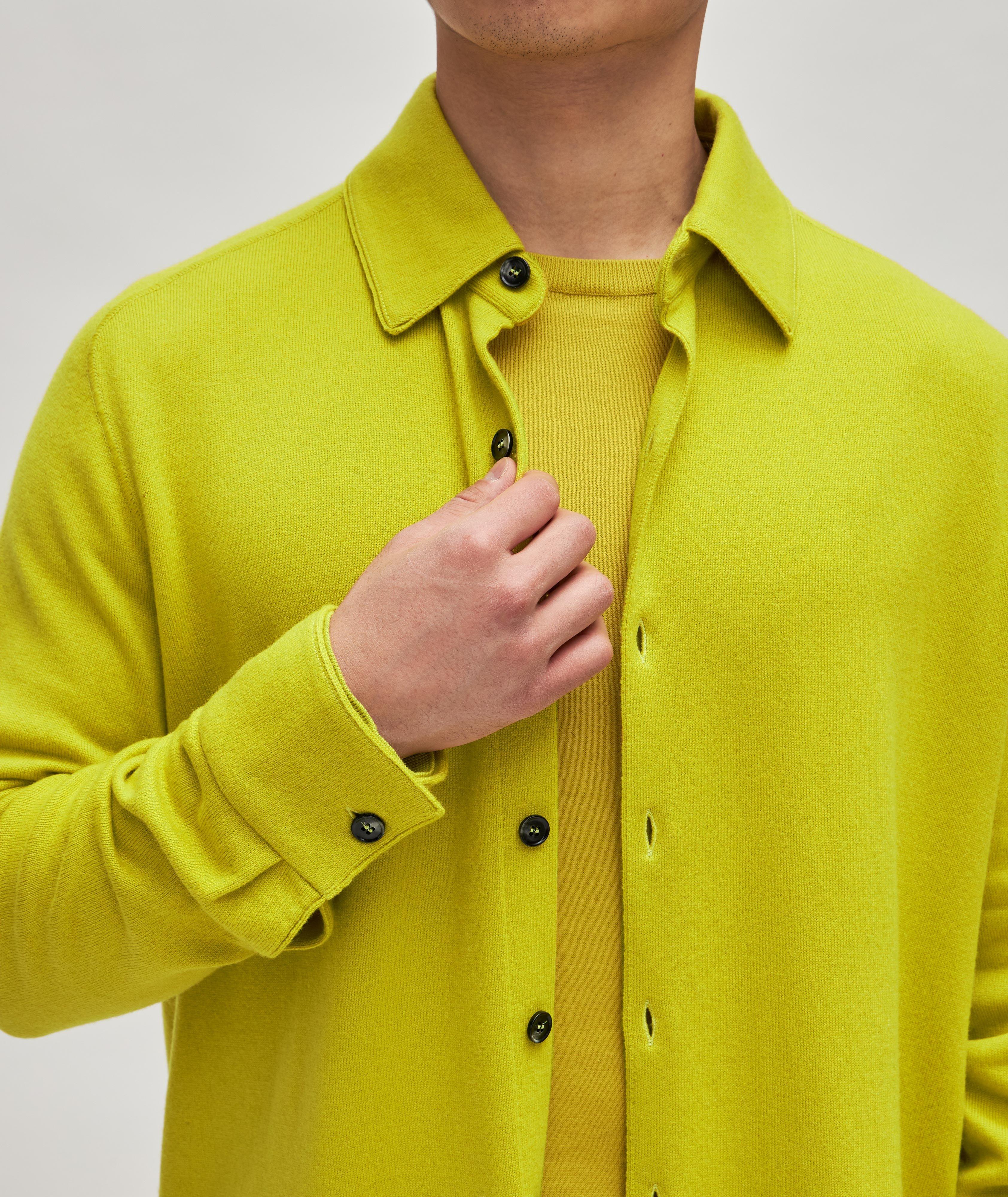 Cardigan boutonné en cachemire image 4