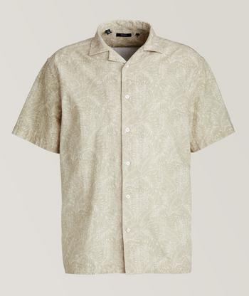 OAS Waffle Textured Cuban Shirt | Sport Shirts | Harry Rosen
