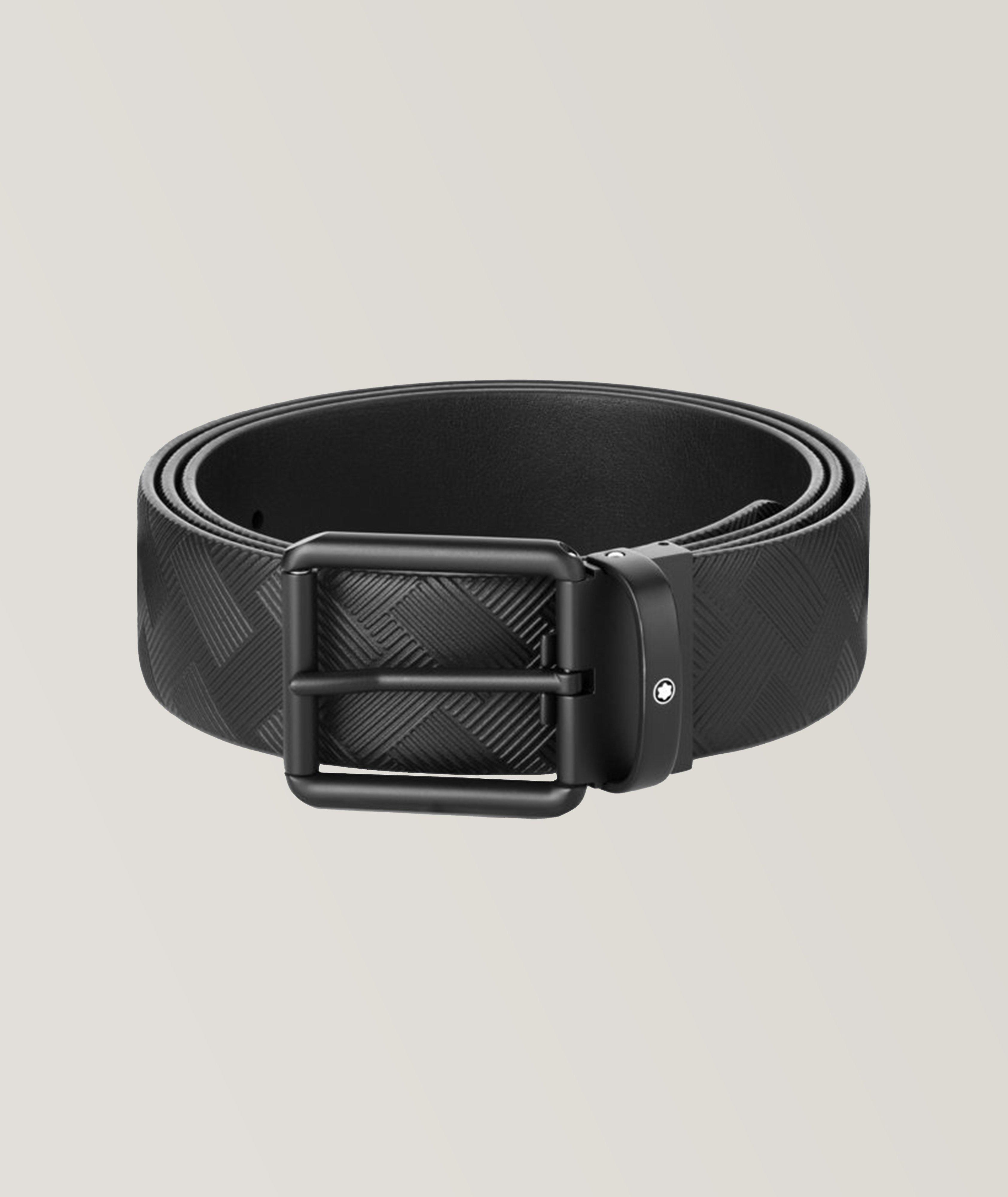 Reversible Leather Pin-Buckle Belt