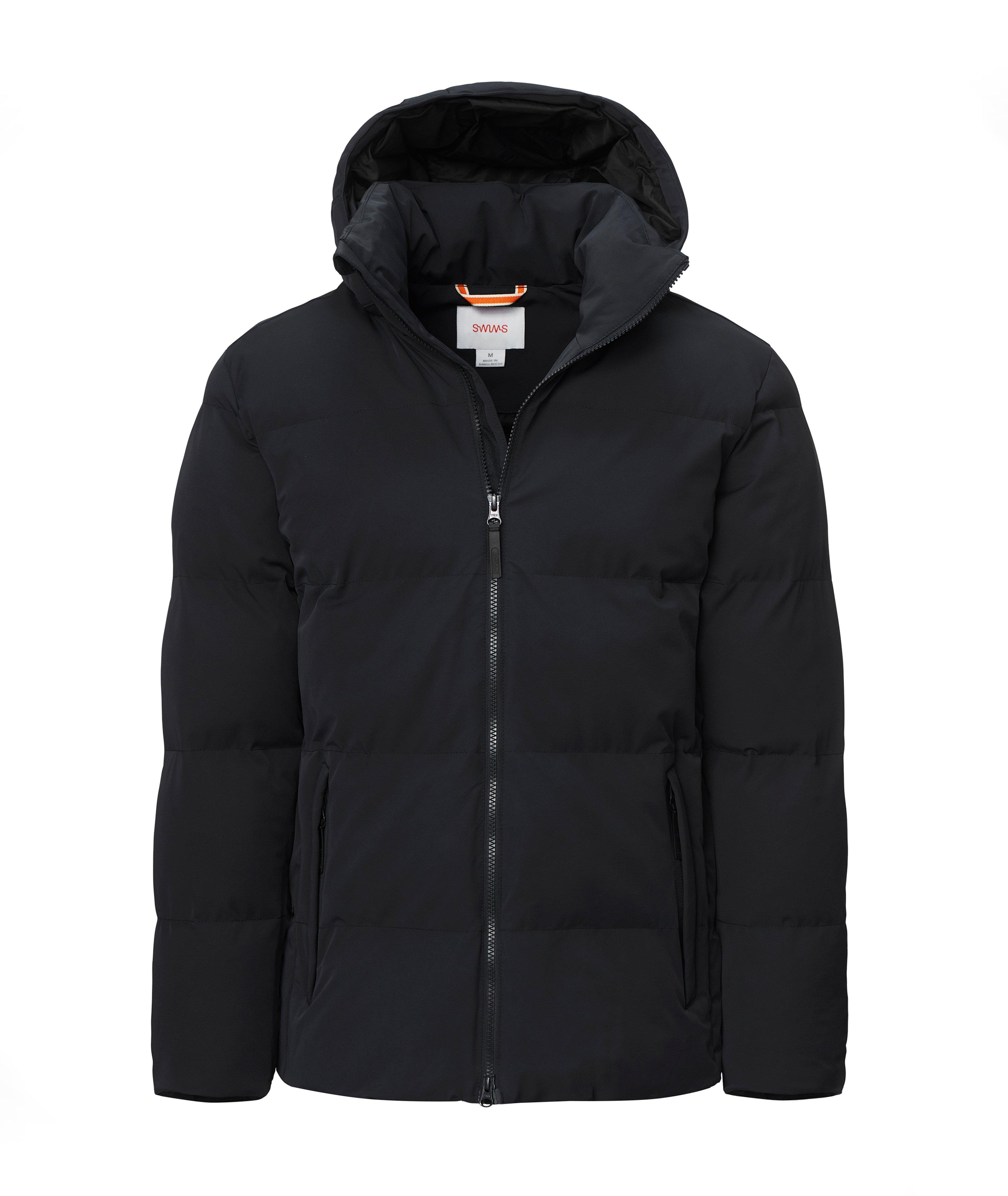 Swims Copenhagen Down Jacket In Black , Men's Size 2XL