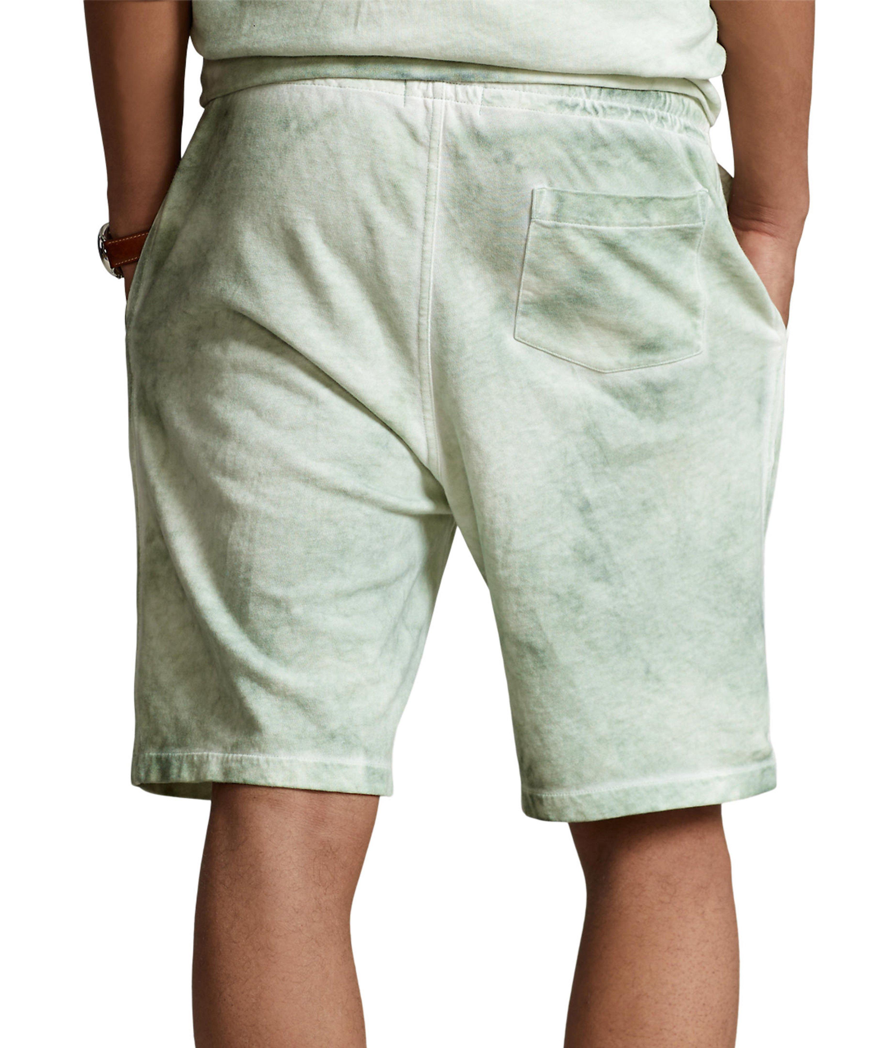 Classics Tie-Dye Cotton-Linen Sweat Shorts image 2