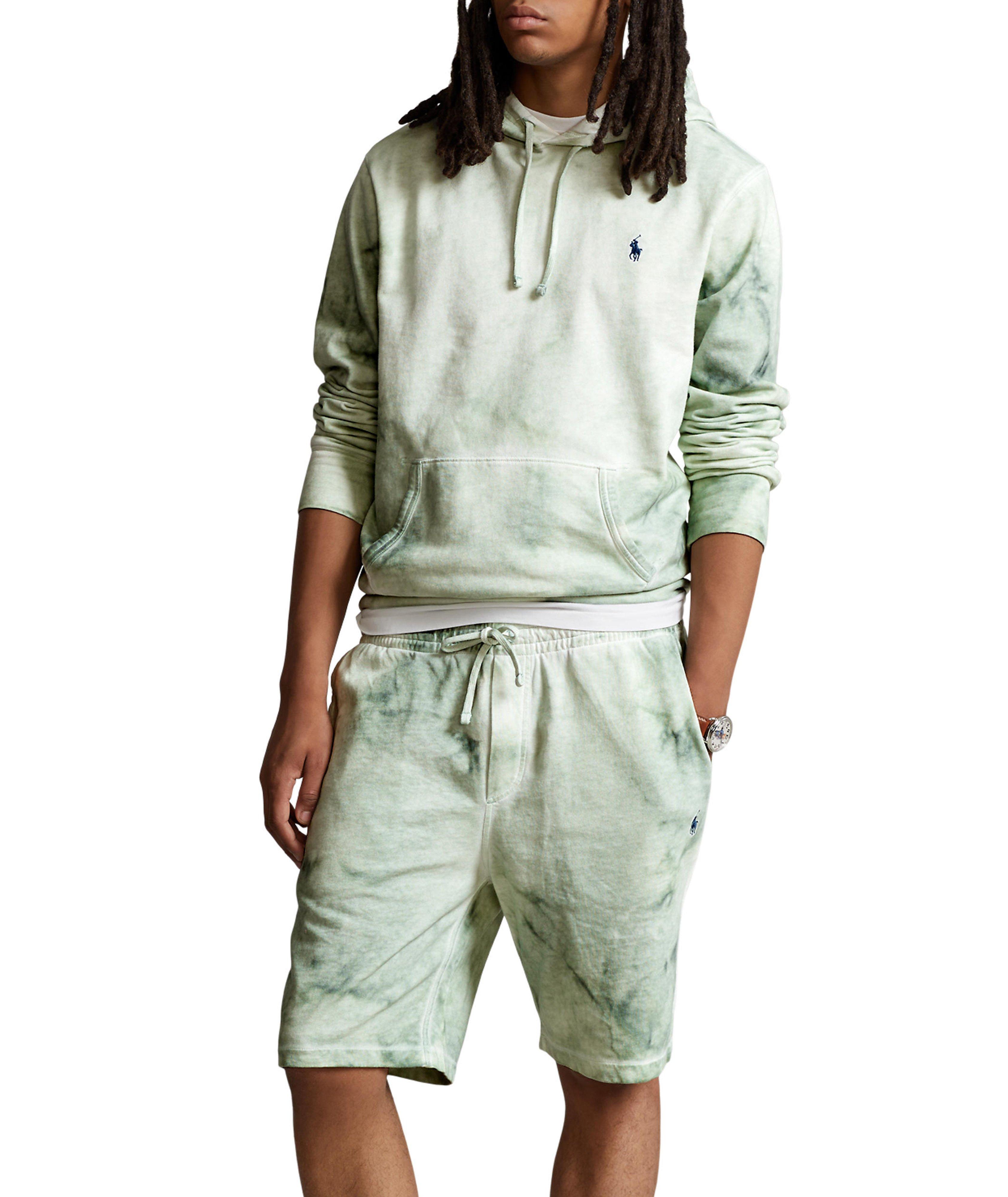 Classics Tie-Dye Cotton-Linen Sweat Shorts image 3
