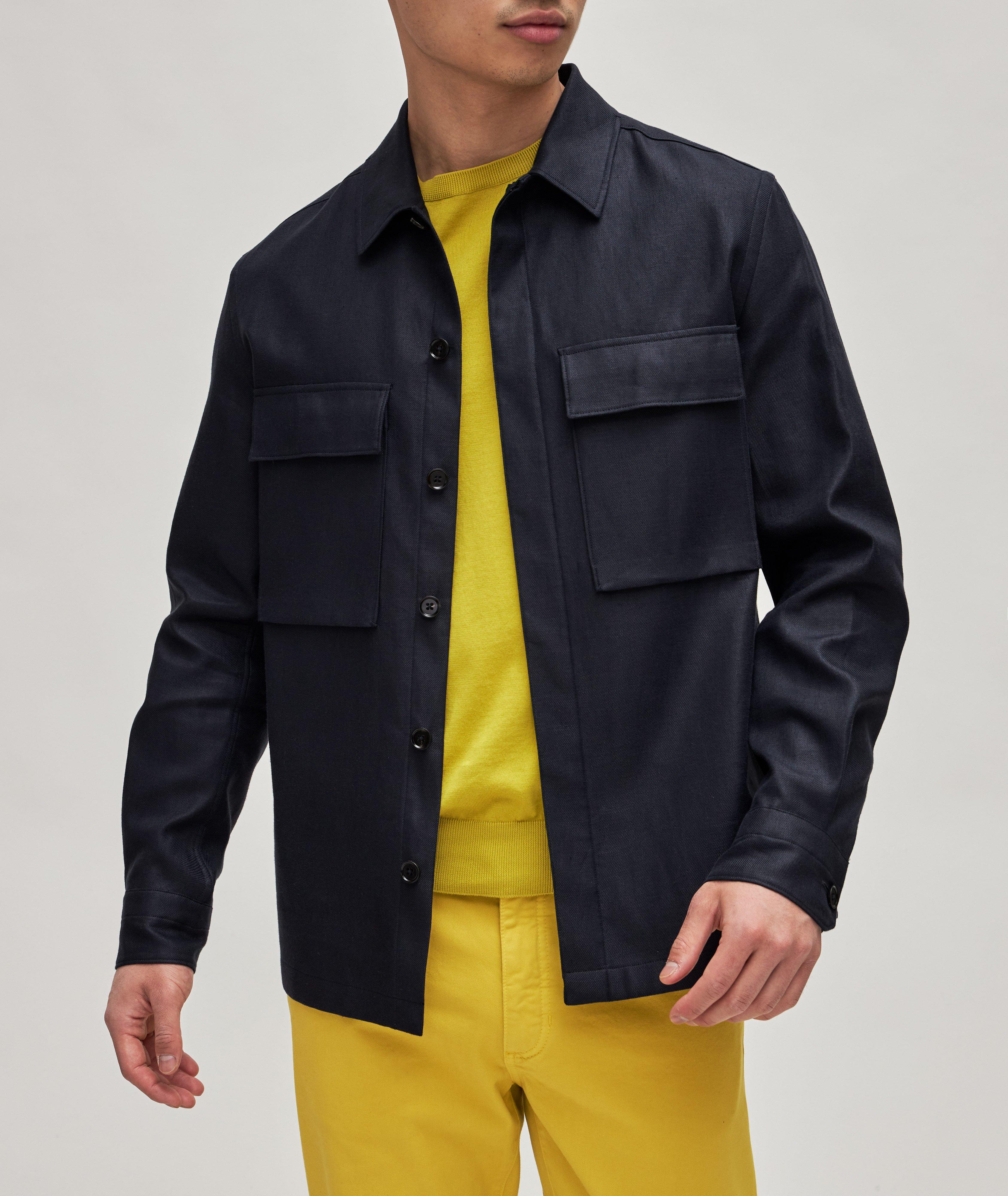 Linen Twill Overshirt image 2