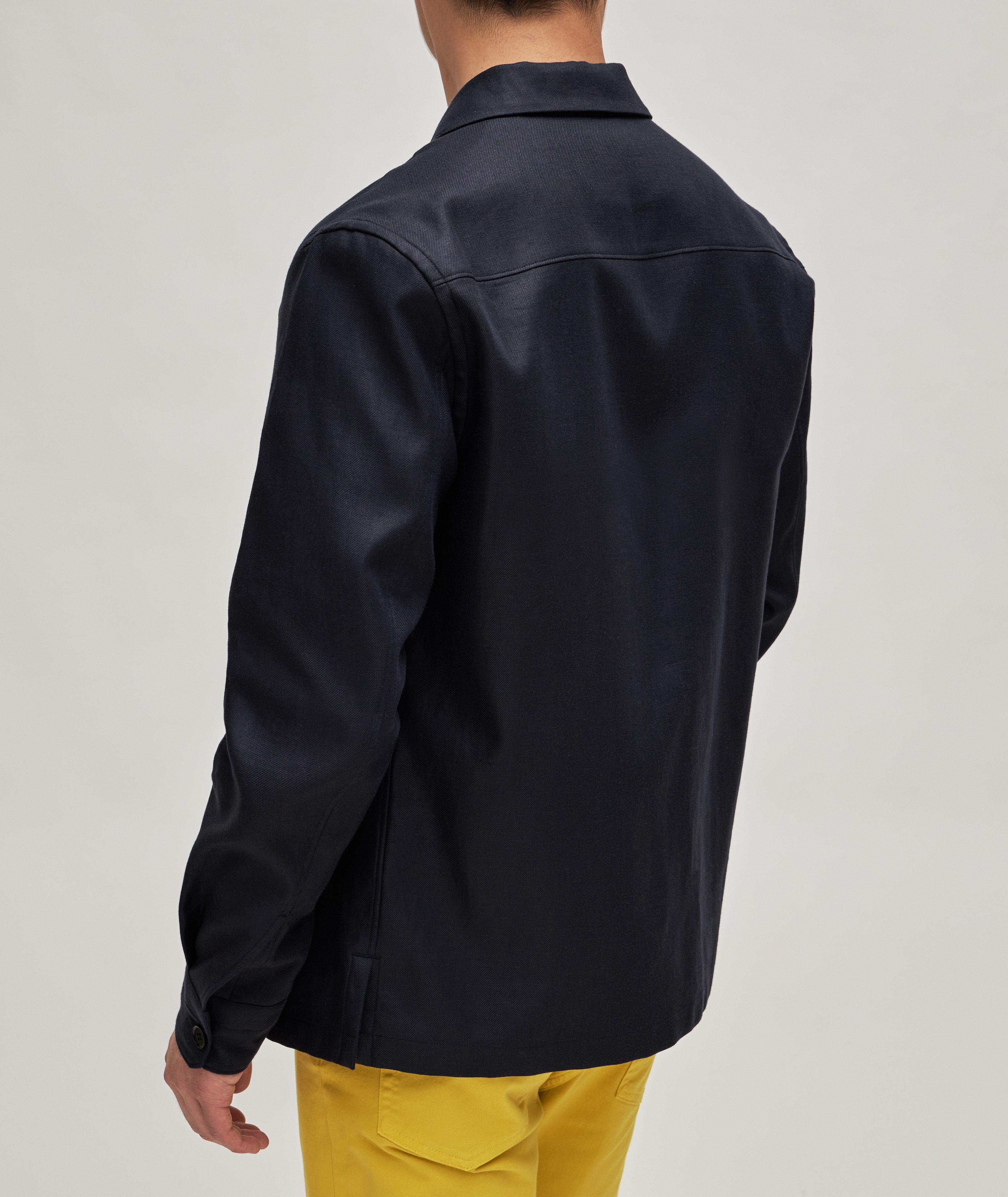 Linen Twill Overshirt image 3