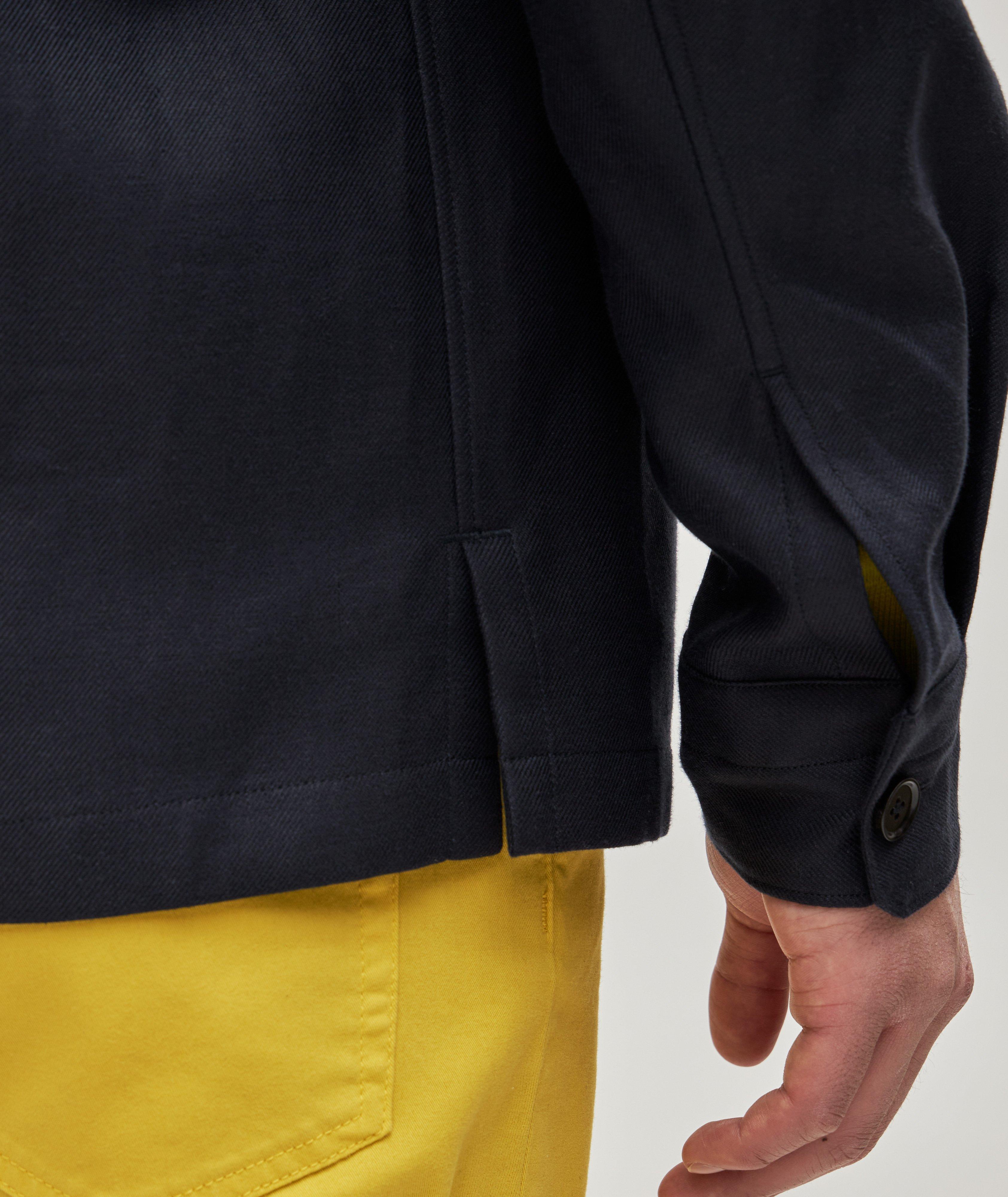 Linen Twill Overshirt image 5