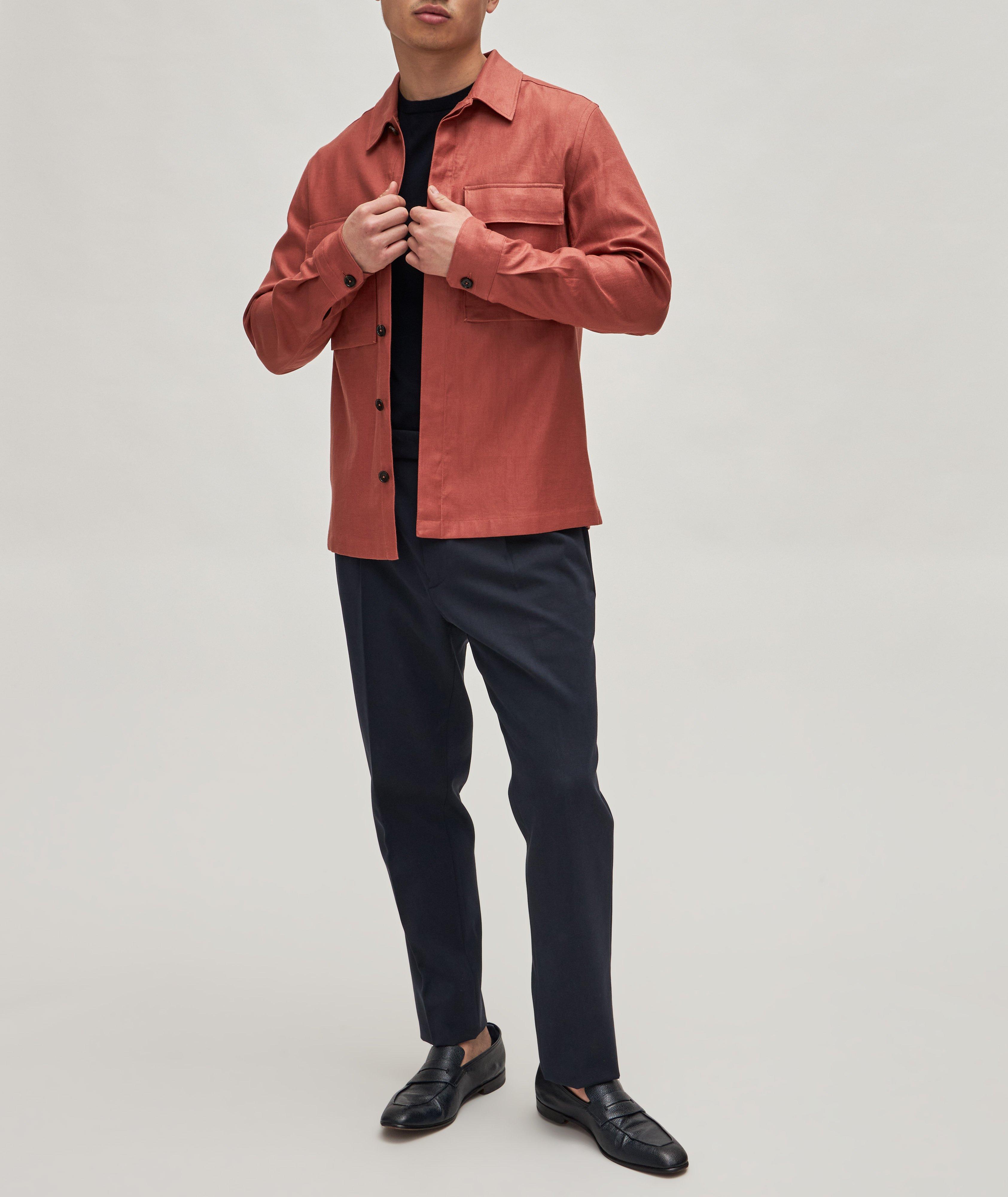 Linen Twill Overshirt image 1