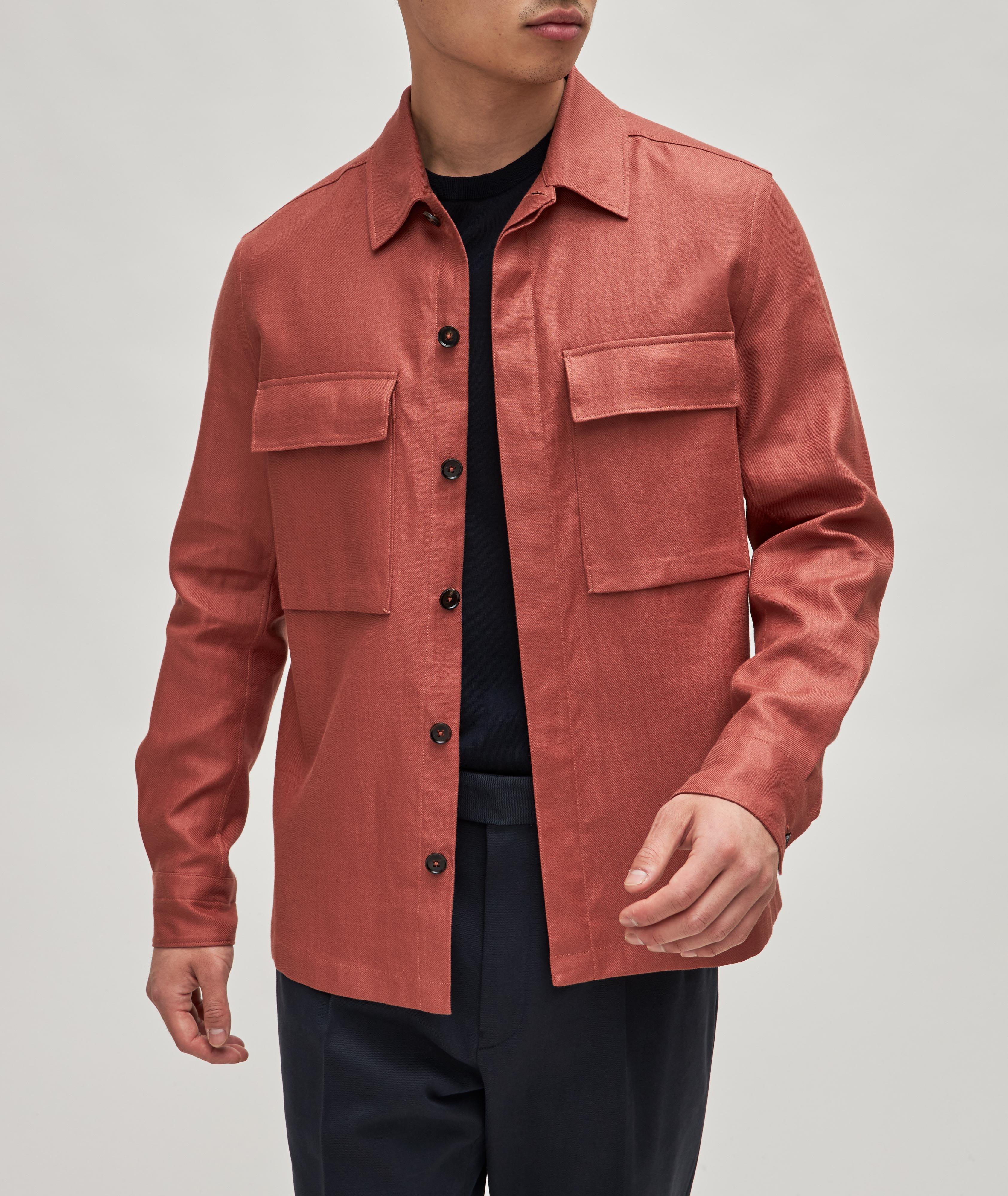 Linen Twill Overshirt image 2
