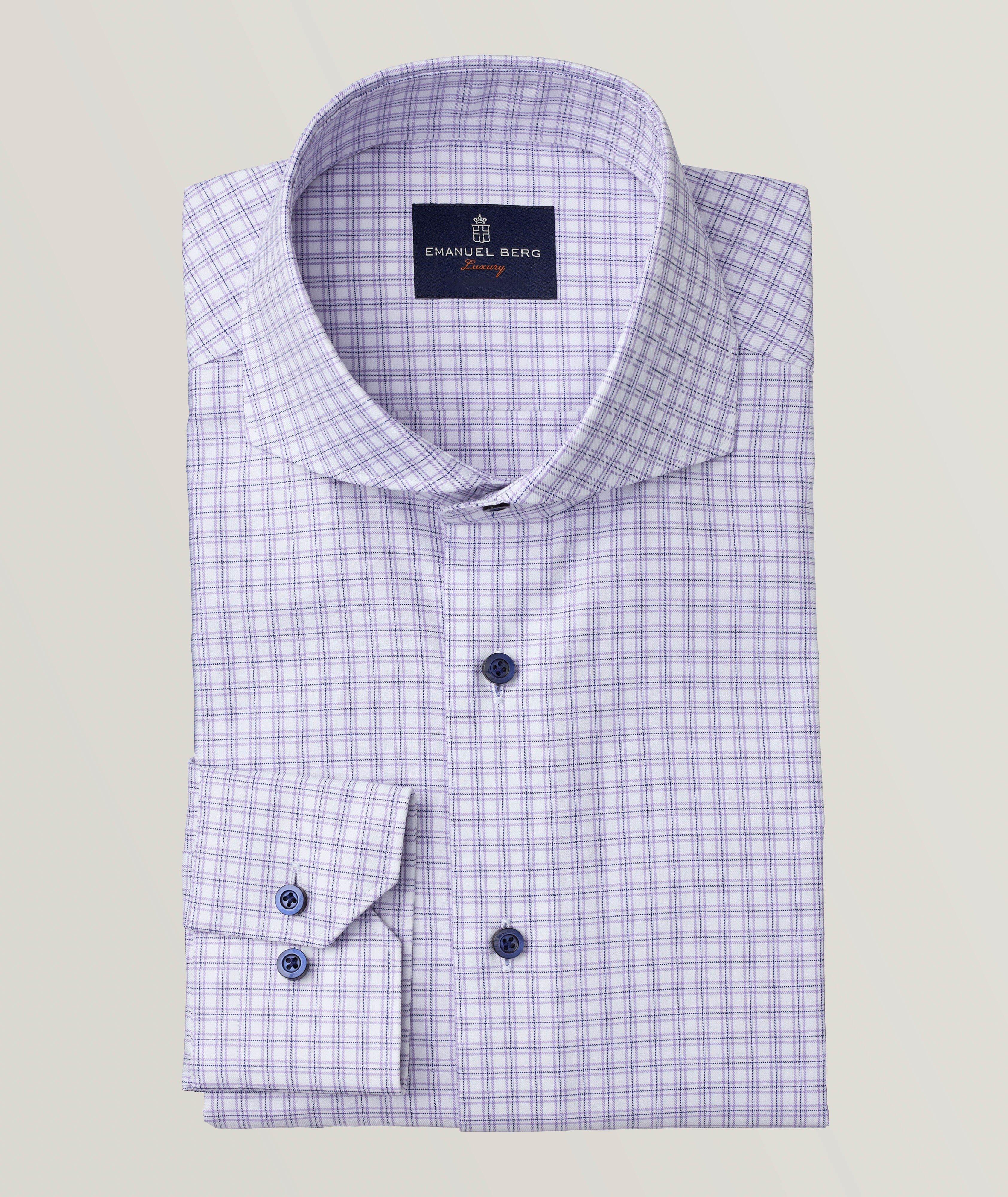 Check Twill Luxury Sport Shirt image 0