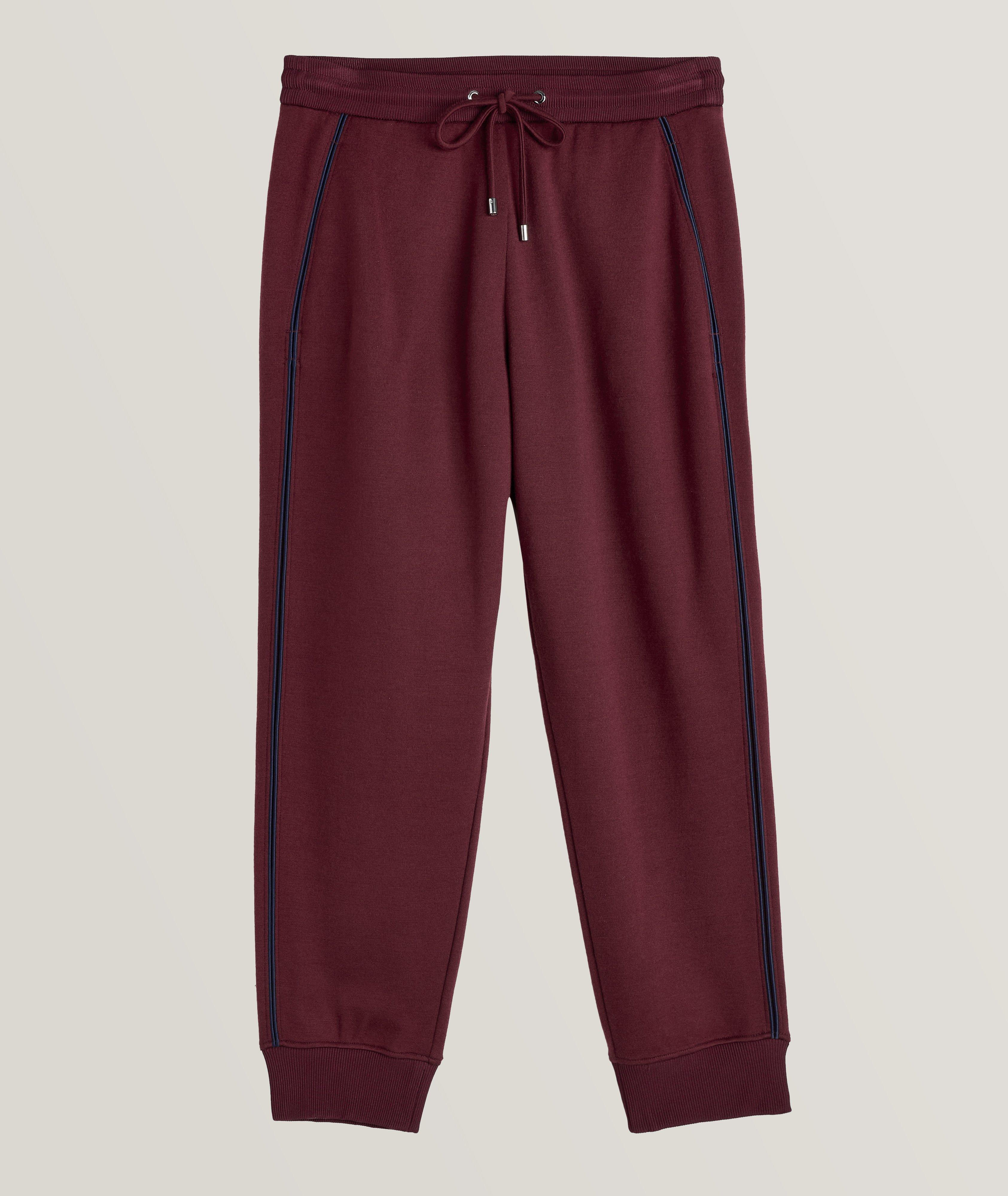 Lucky Rabbit Cashmere-Blend Jersey Contrast Joggers