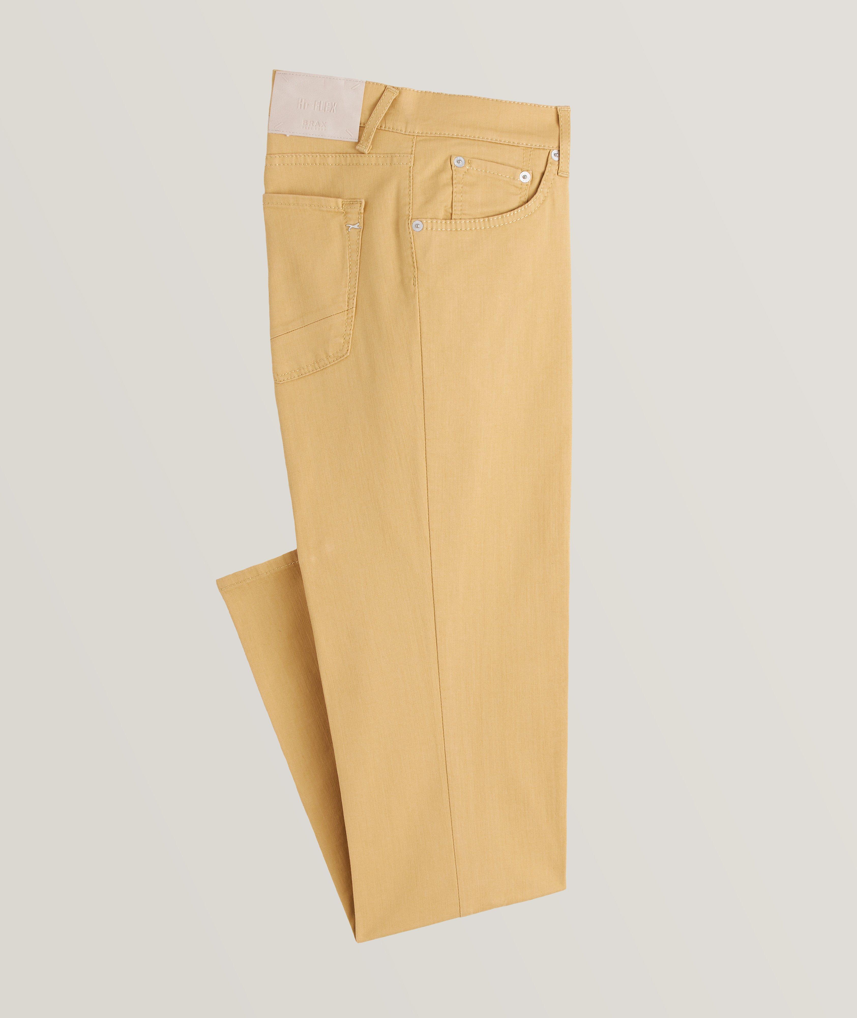 BRAX Hi Flex Woo.Look – Pantaloni Uomo – Modello Elasticizzato Con Effetto Lana