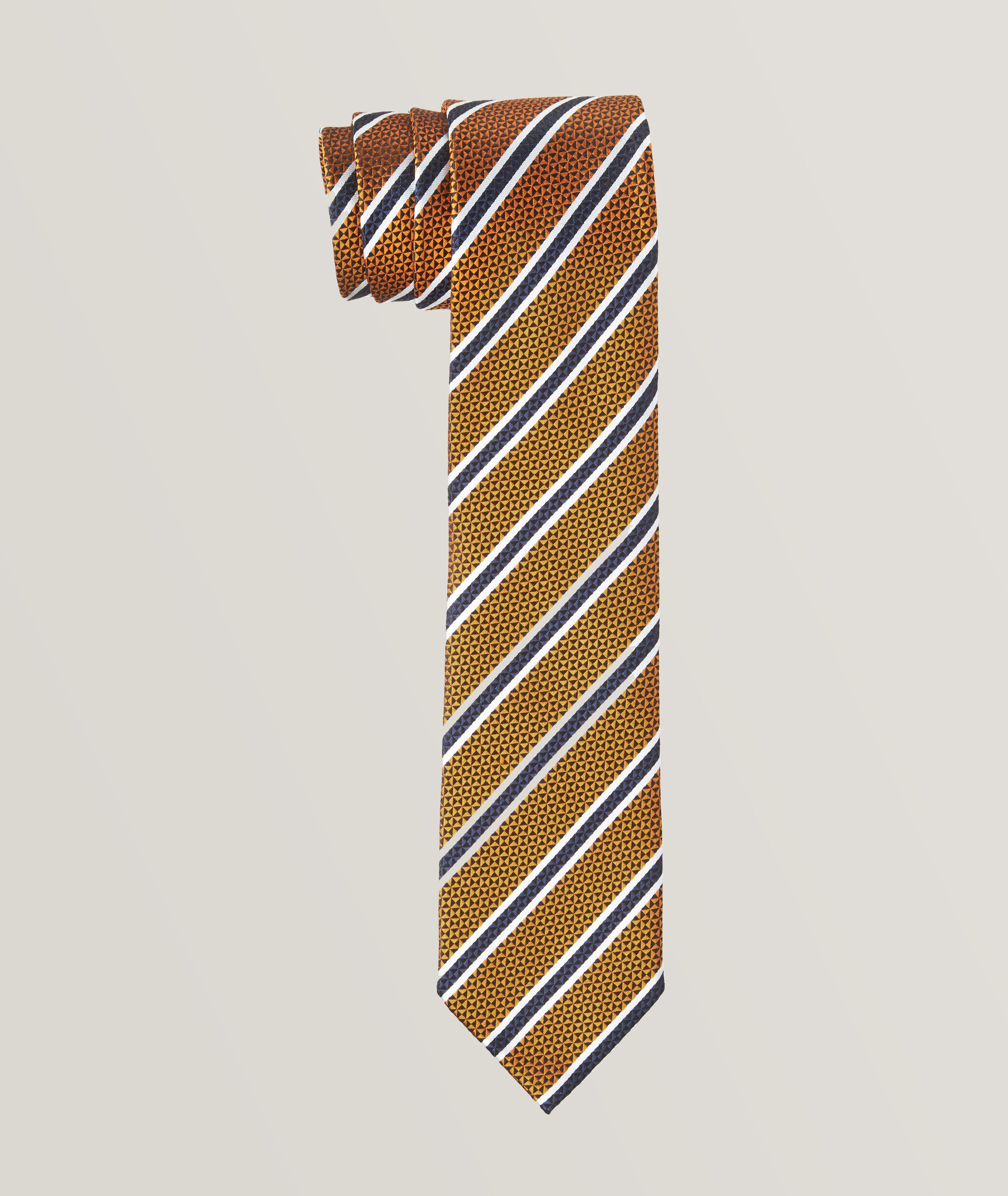 Silk Regimental Striped Tie