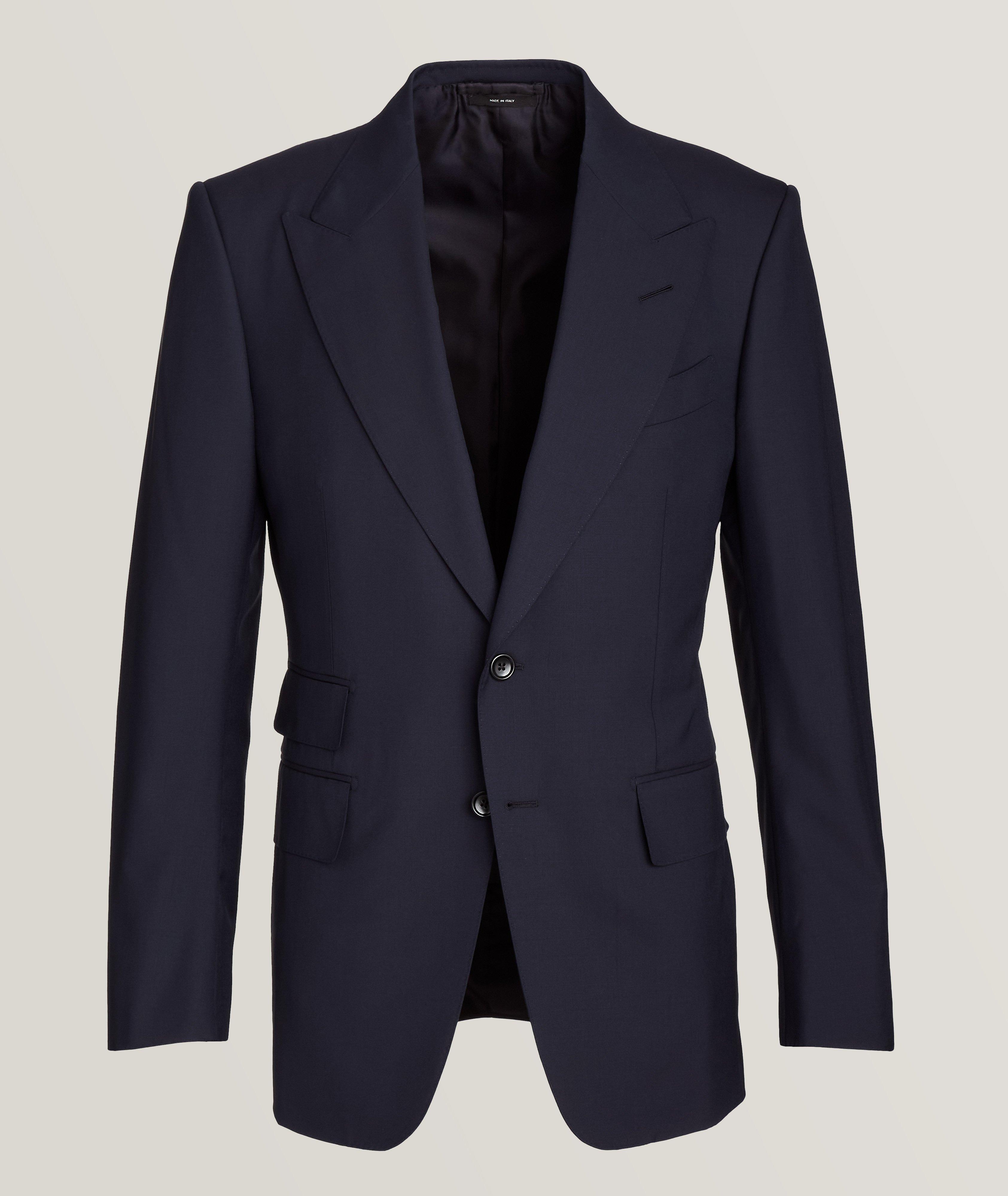 Tom Ford Complet Shelton Uni En Laine En Bleu , Taille Homme 50