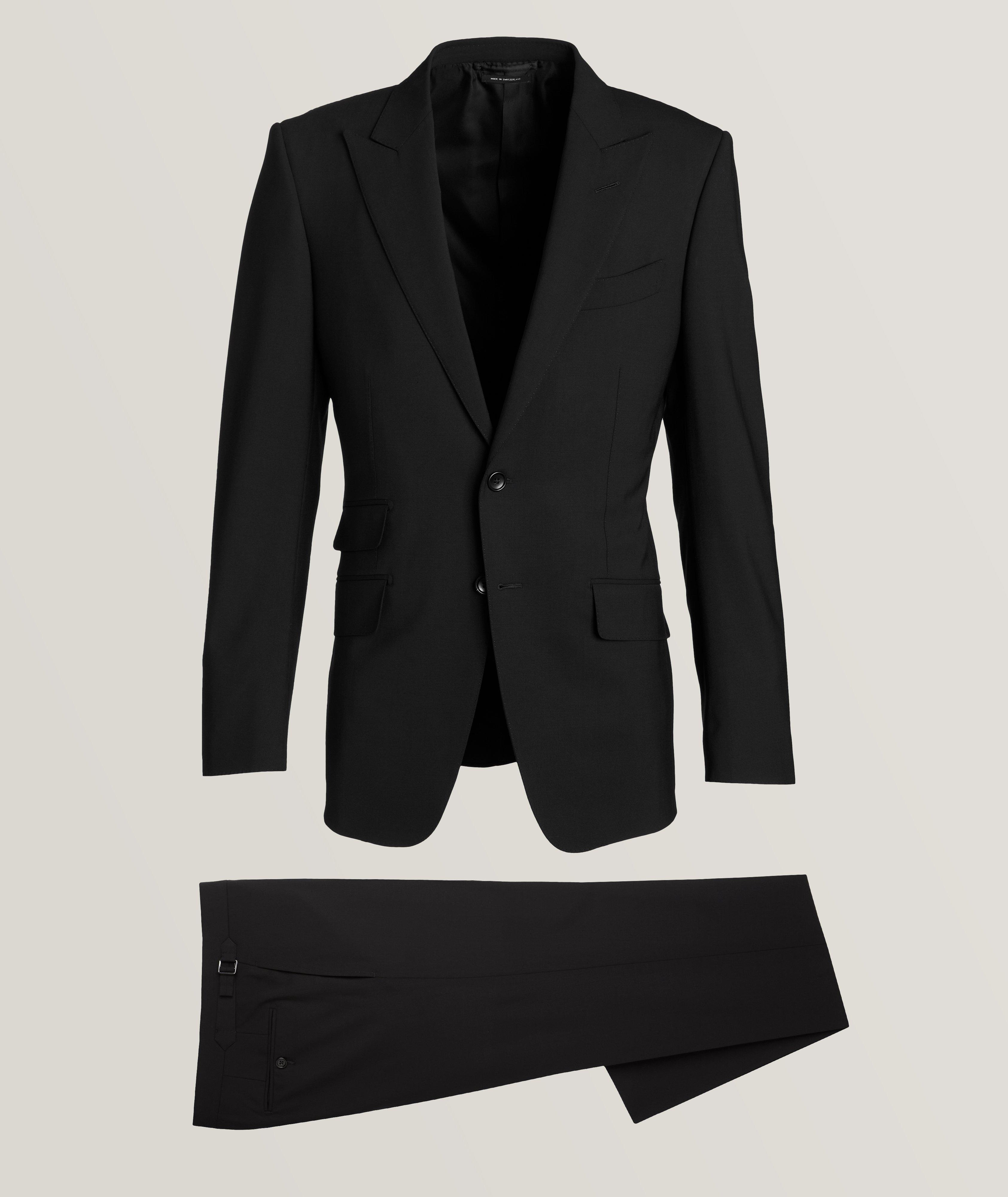 O'Connor Plain Weave Stretch-Wool Suit