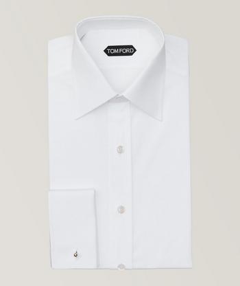 TOM FORD Slim-Fit Silk Poplin Dress Shirt | Dress Shirts