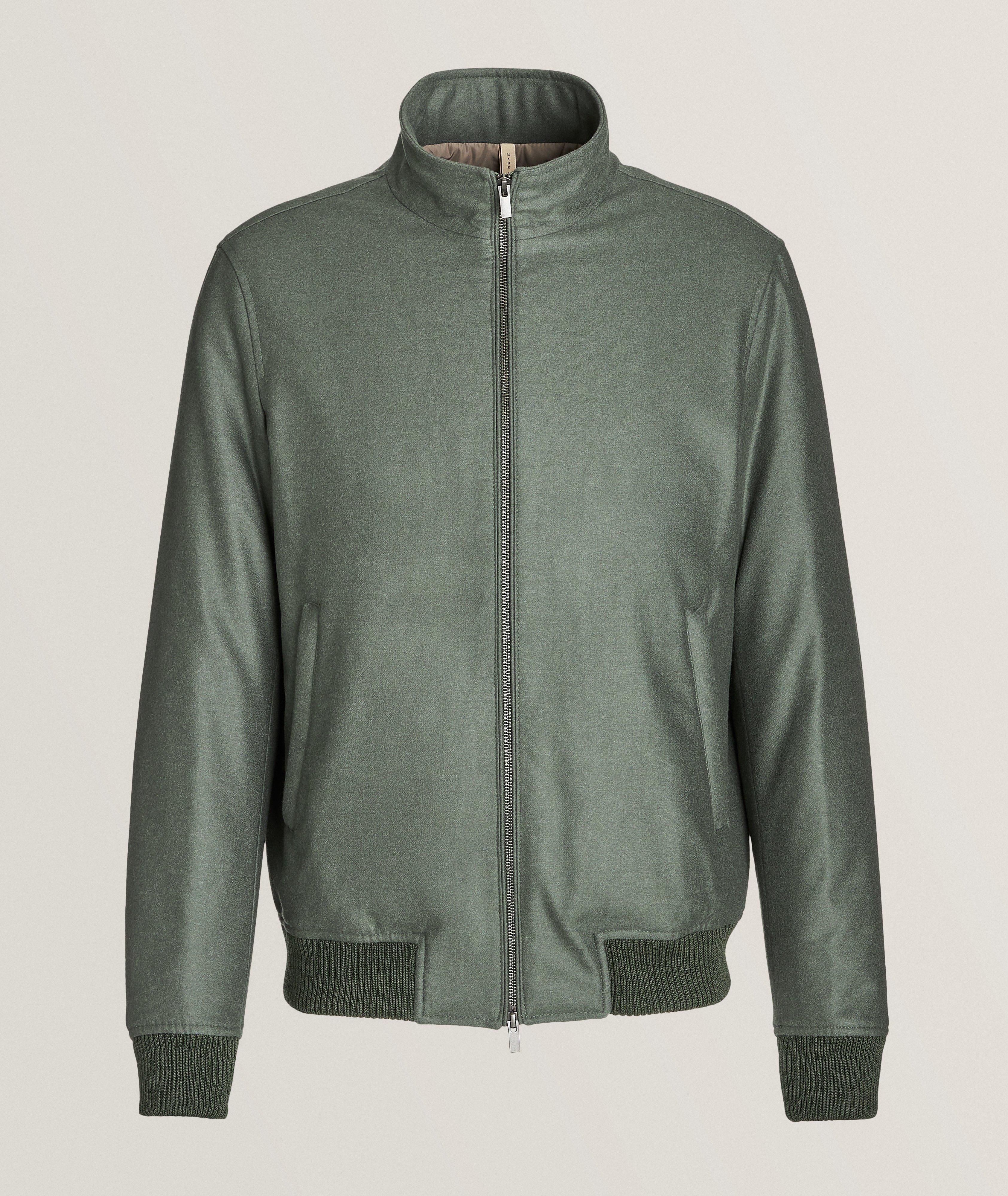 Tiberio Wool Bomber Jacket image 0