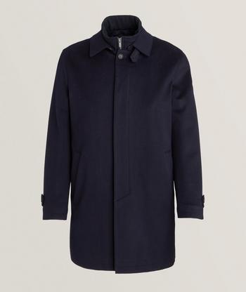 Burberry wool discount cashmere car coat