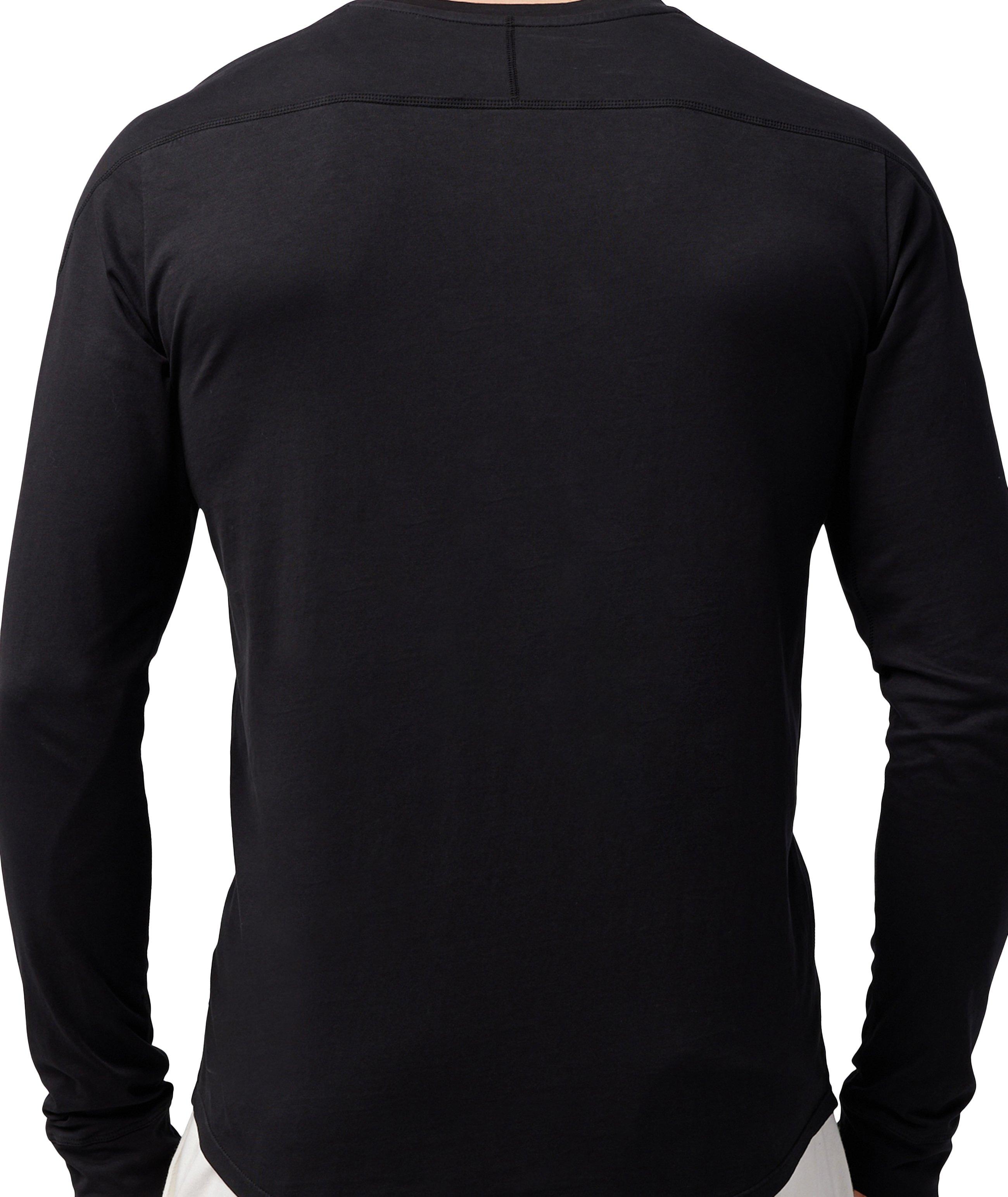 Long-Sleeve Crew Neck Jersey T-Shirt image 1