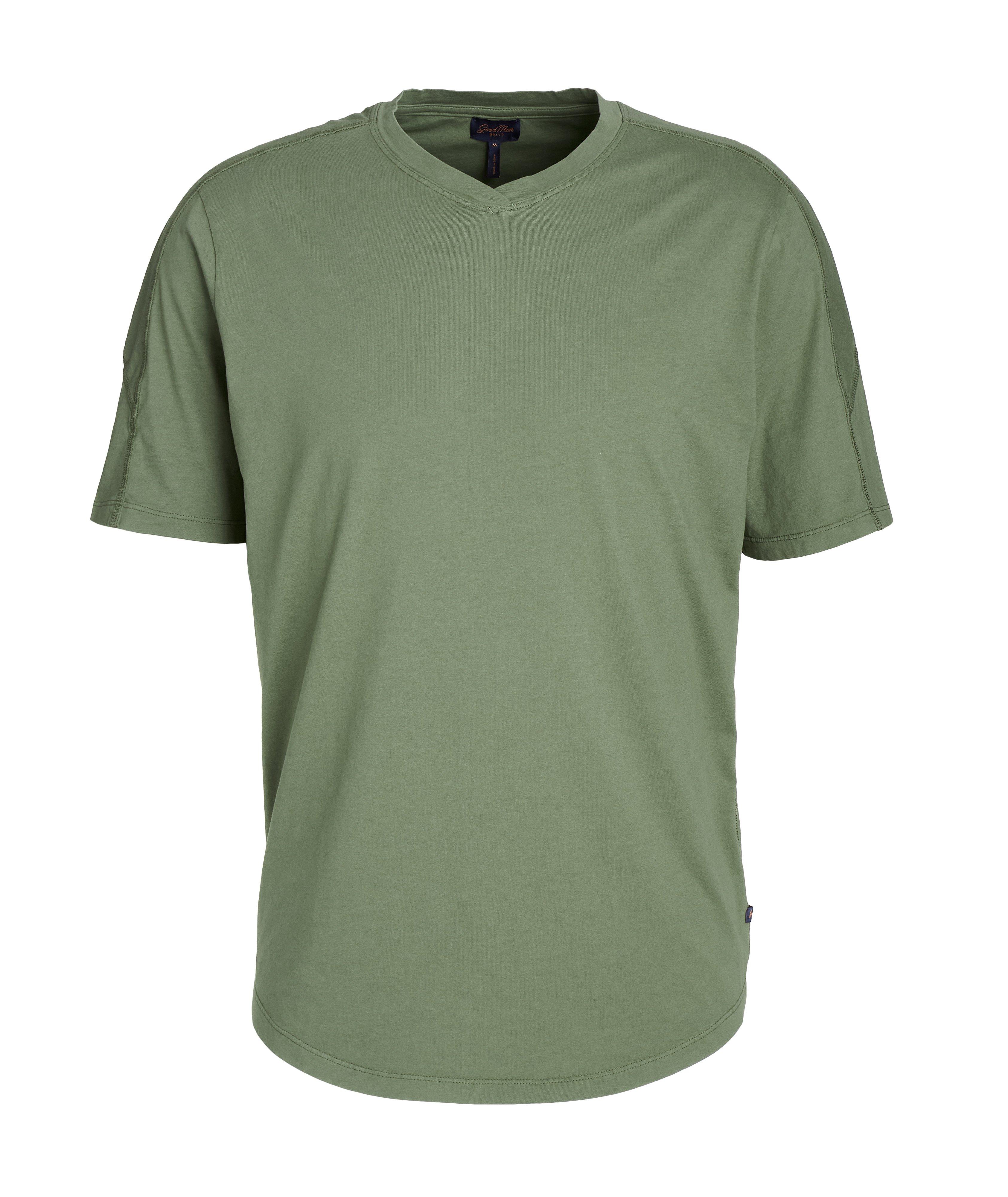 V-Neck Cotton T-Shirt image 0