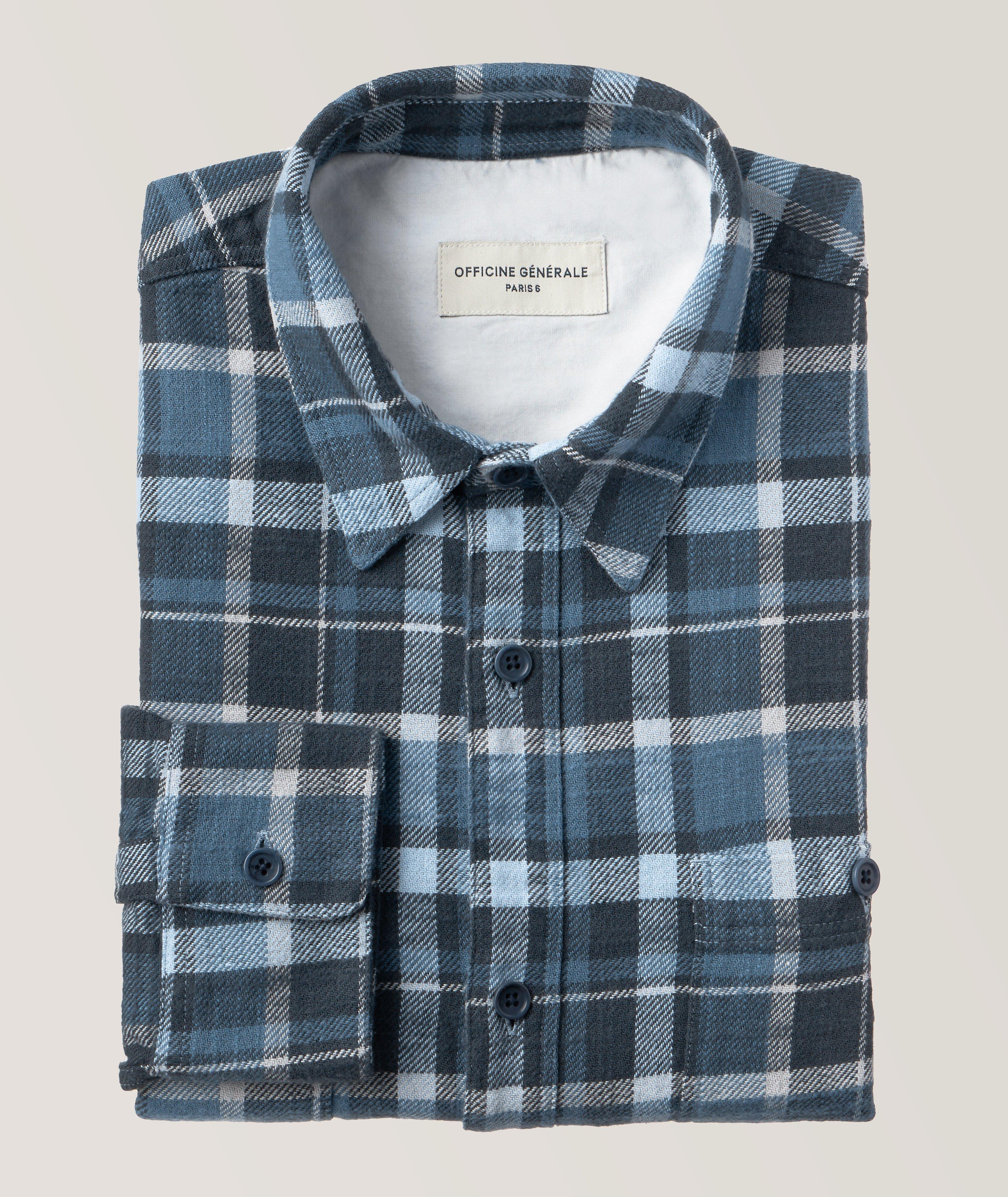 Ahmad Checked Cotton Shirt image 0