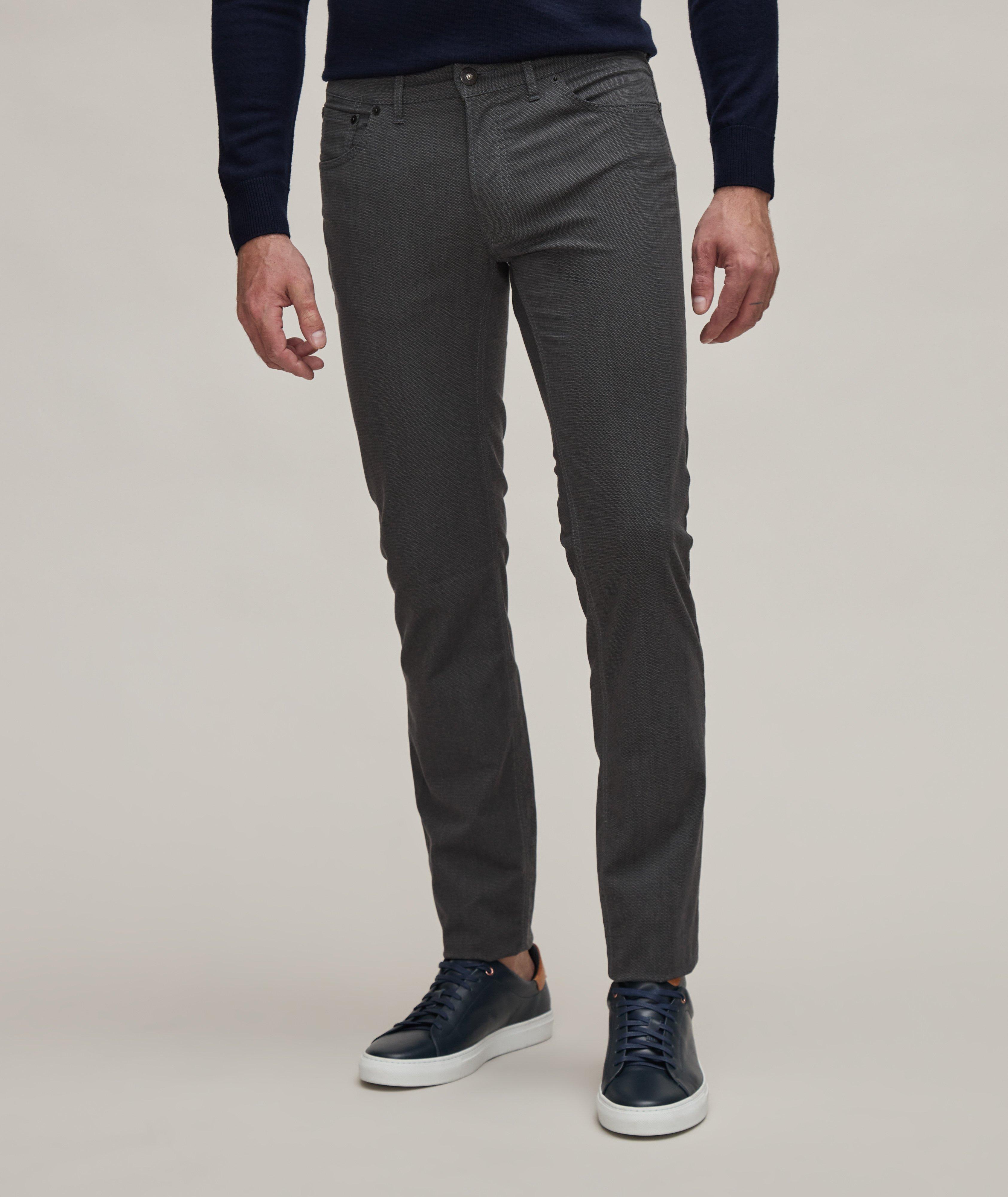 Pantalon Chuck en tissu Woo.Look image 2