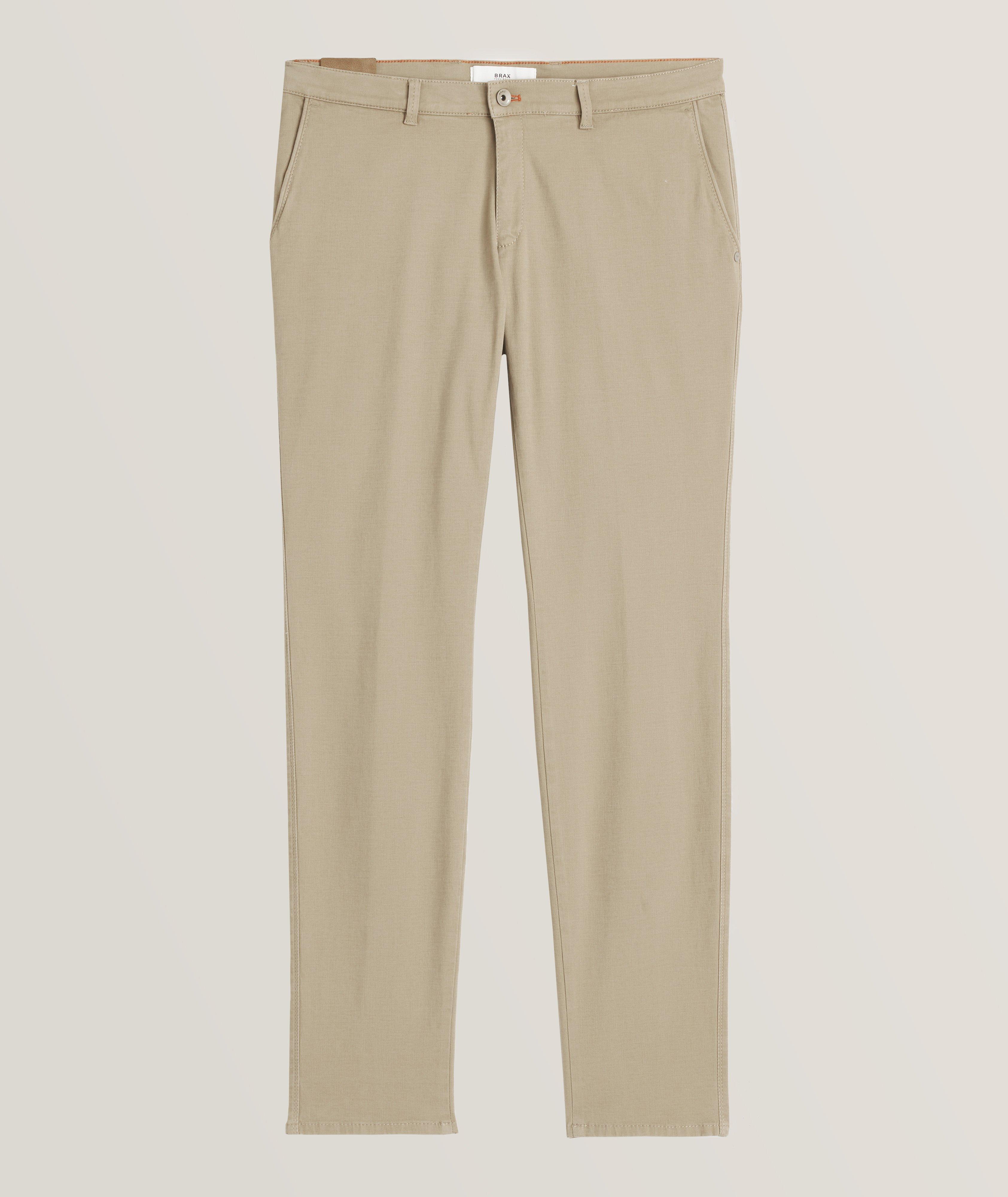 Brax Silvio Hi Flex Pants In Brown , Men's Size 42 Cotton