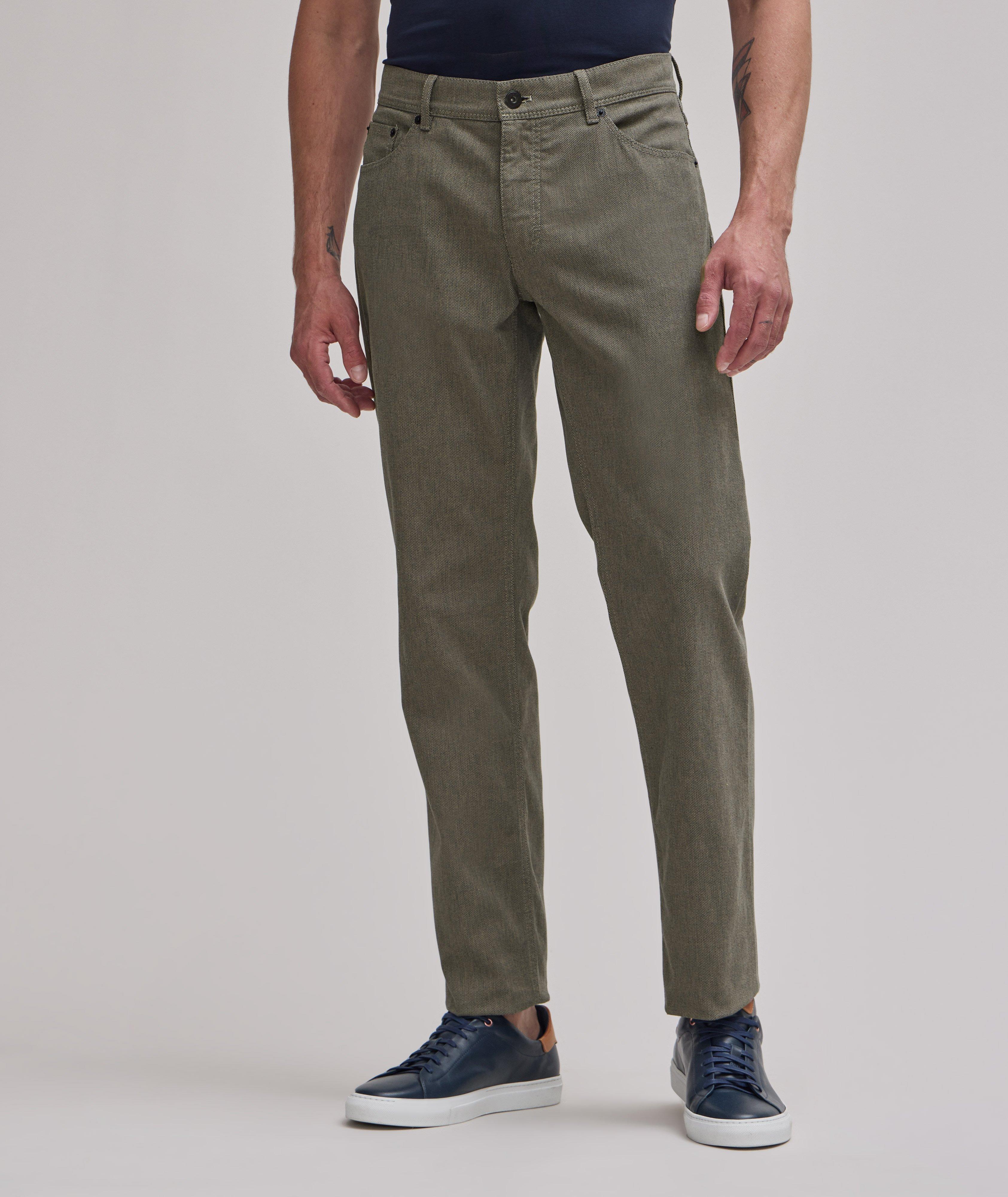 Cooper Fancy Stretch-Cotton Pants image 1