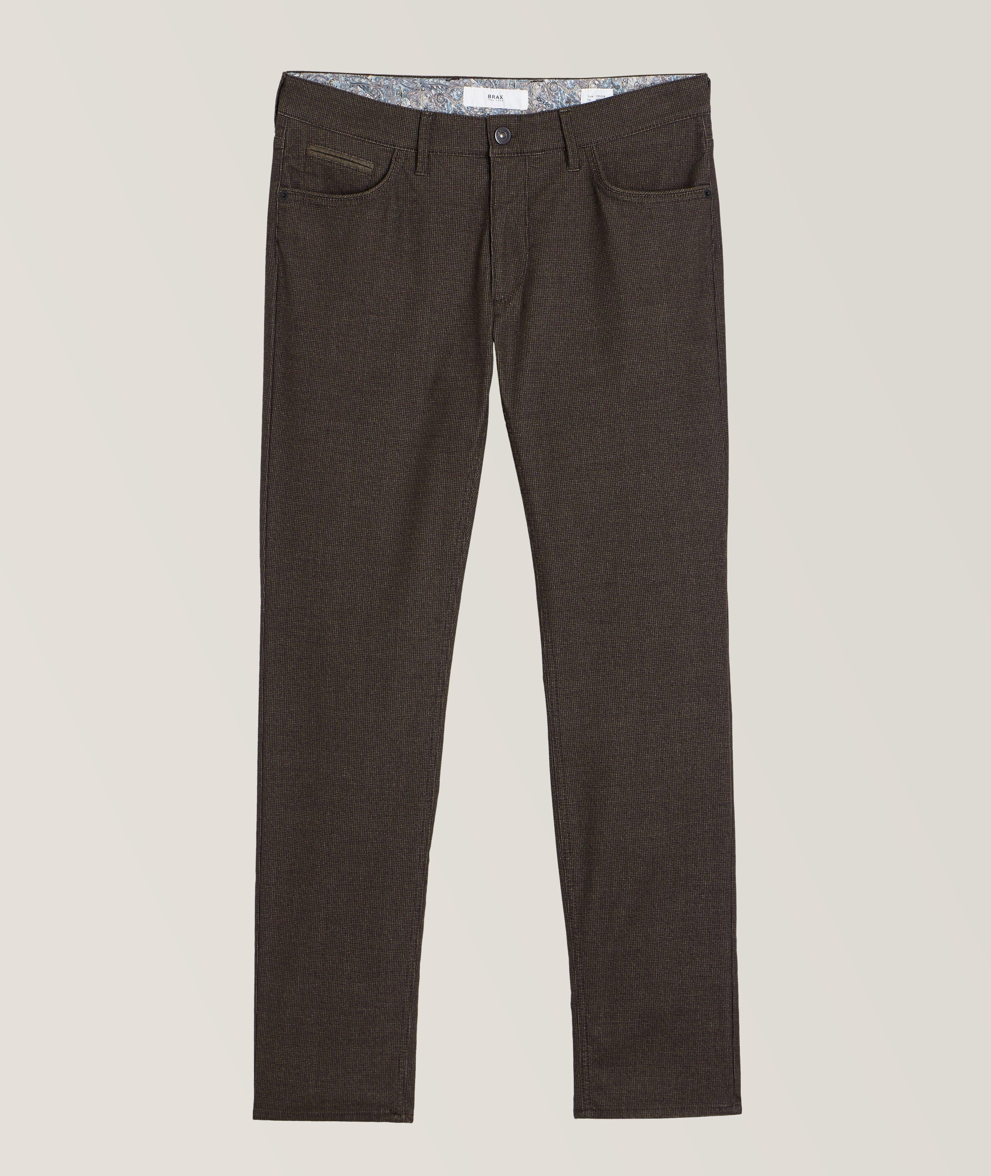 Chuck Mini-Herringbone Cotton-Blend Pants image 0