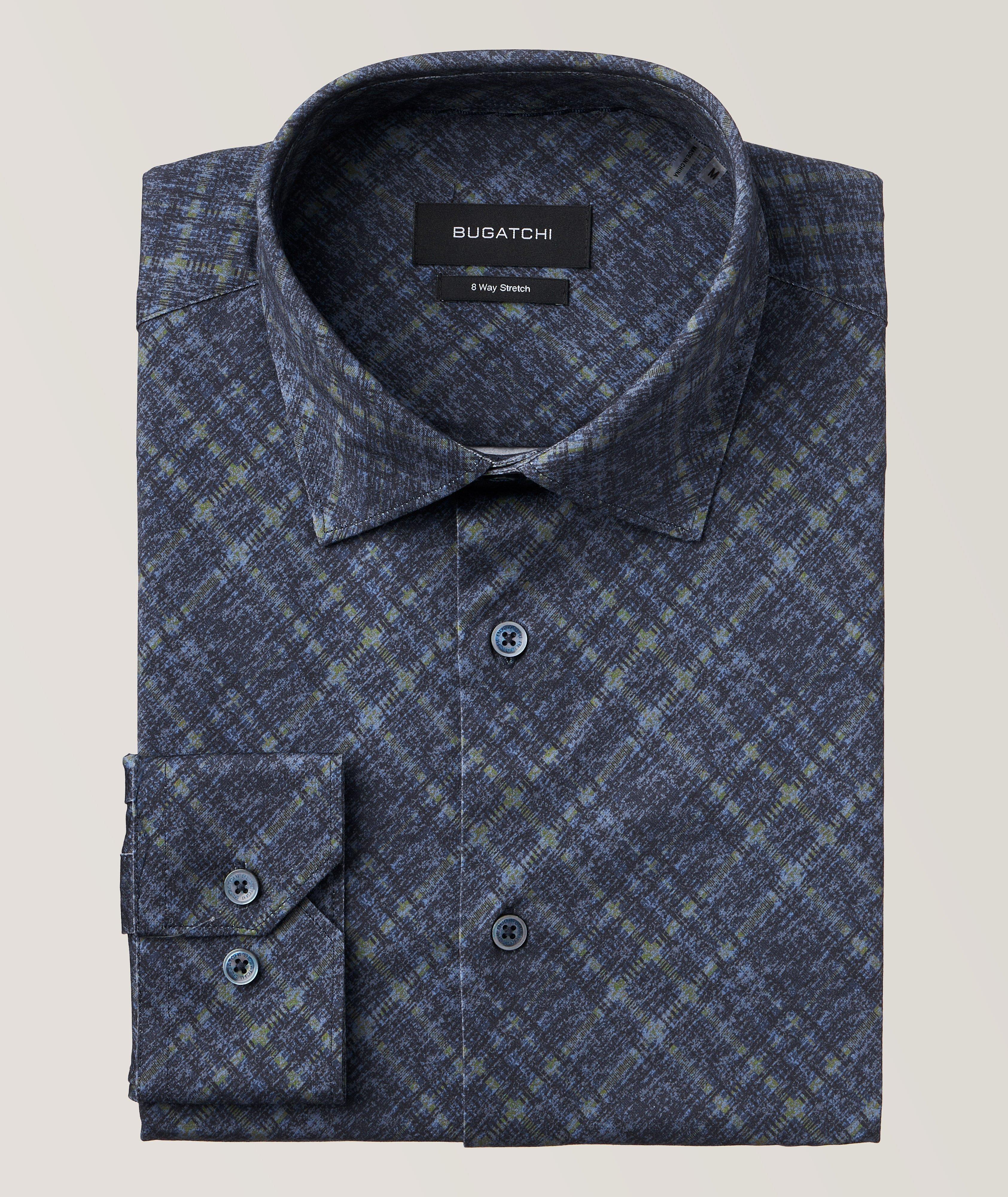 James Diagonal Check 8-Way Stretch Sport Shirt image 0