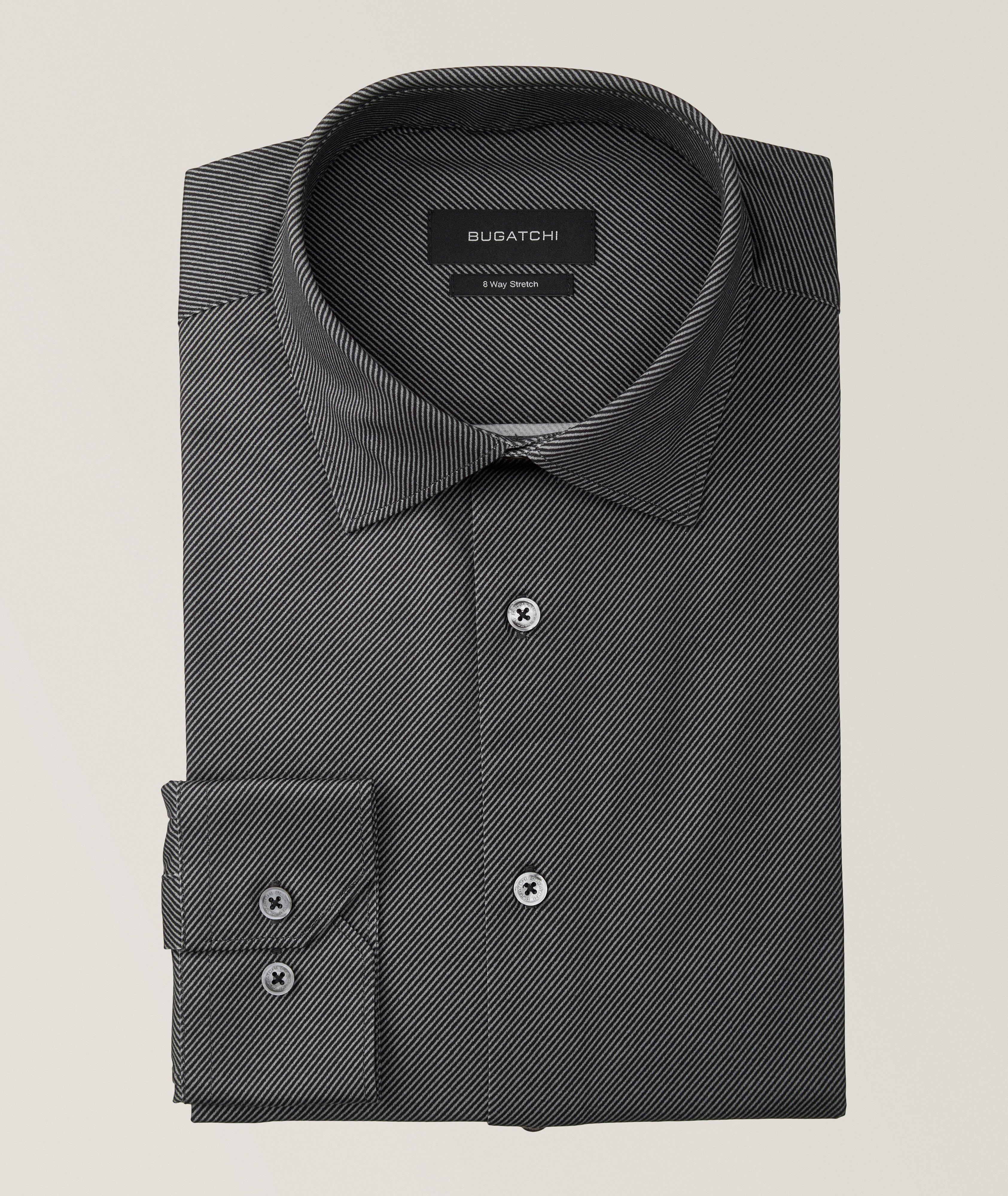 James Diagonal Stripe Ooohcotton Sport Shirt image 0
