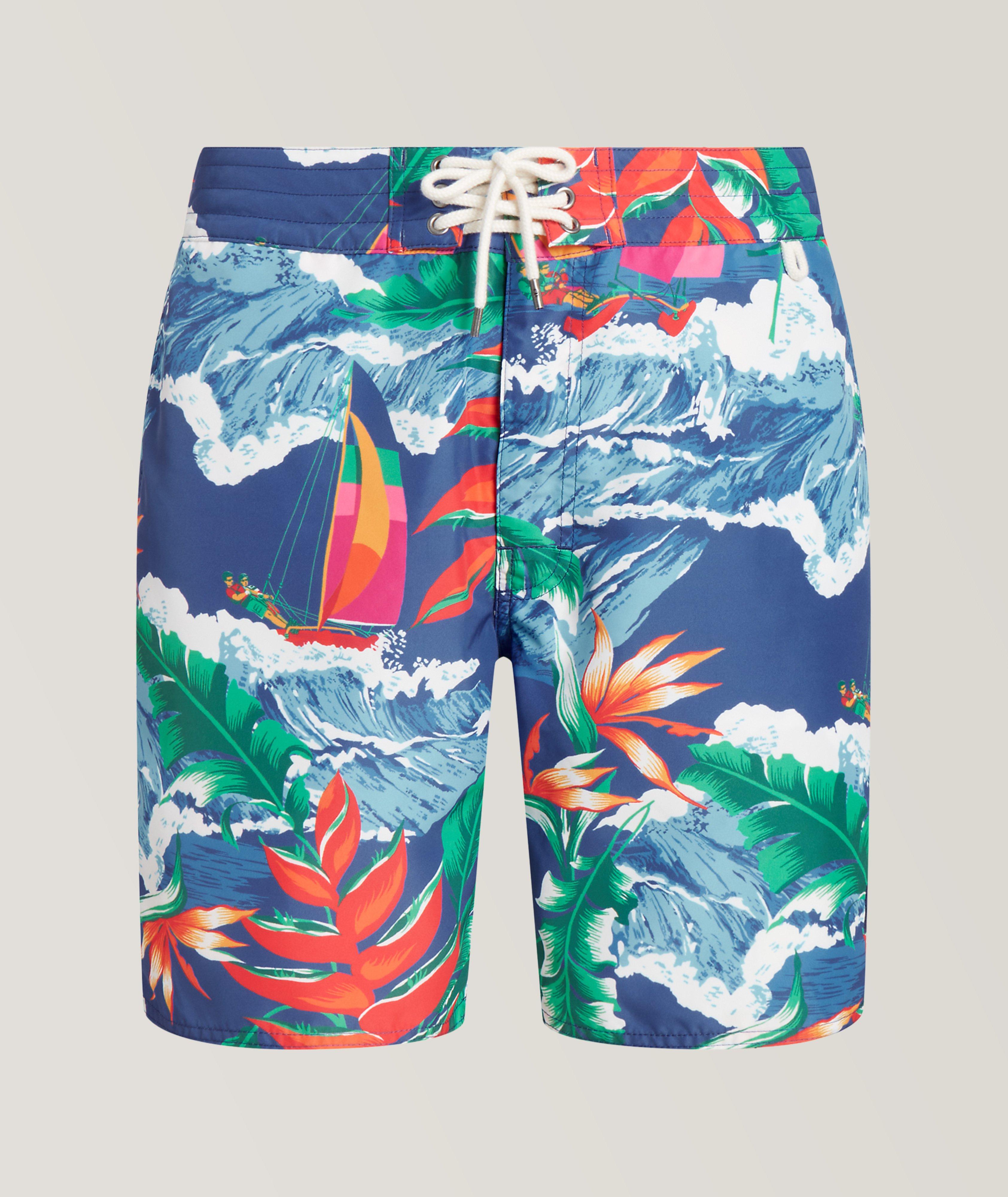 Hoffman Print Swim Trunks image 0