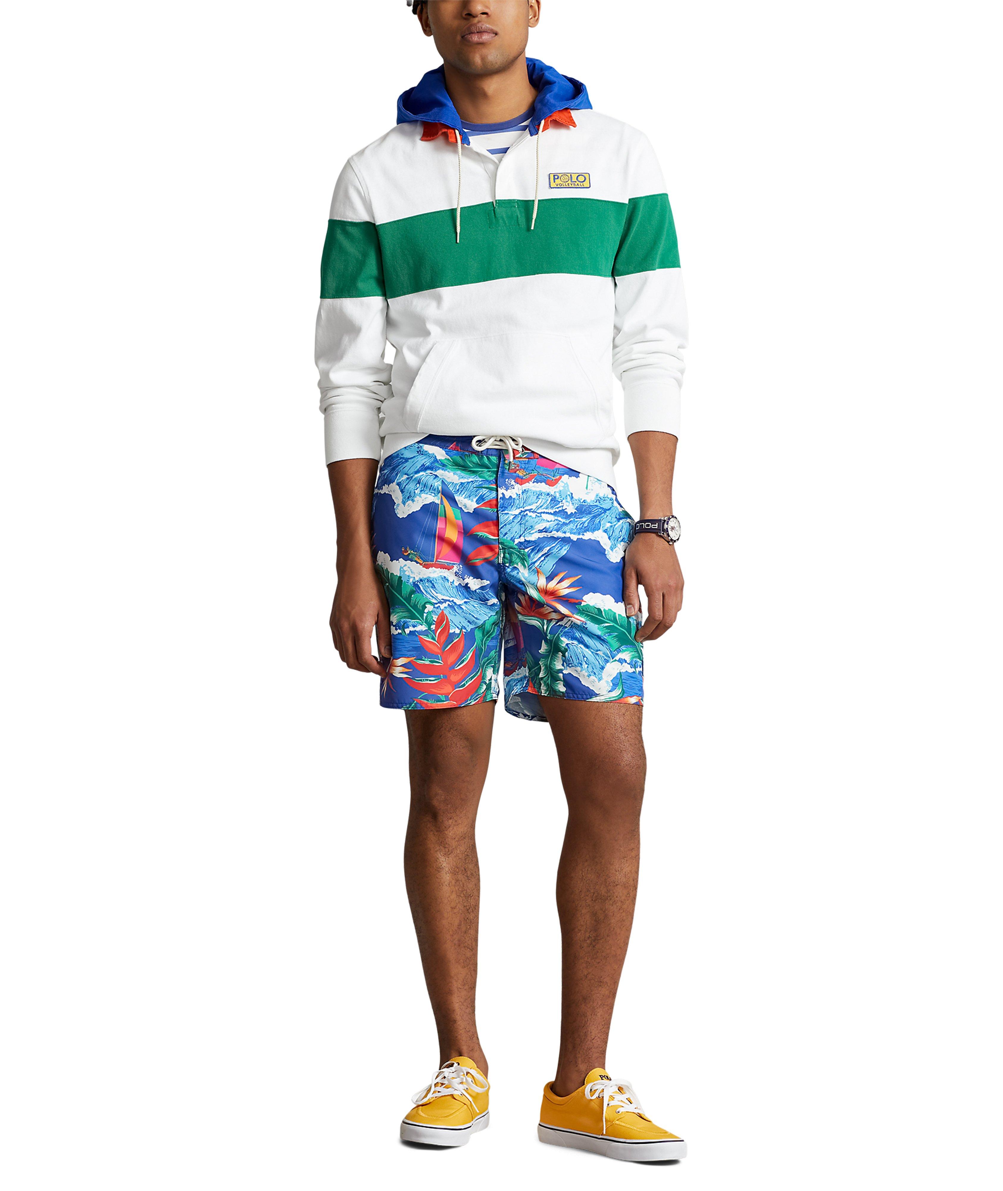 Hoffman Print Swim Trunks image 3