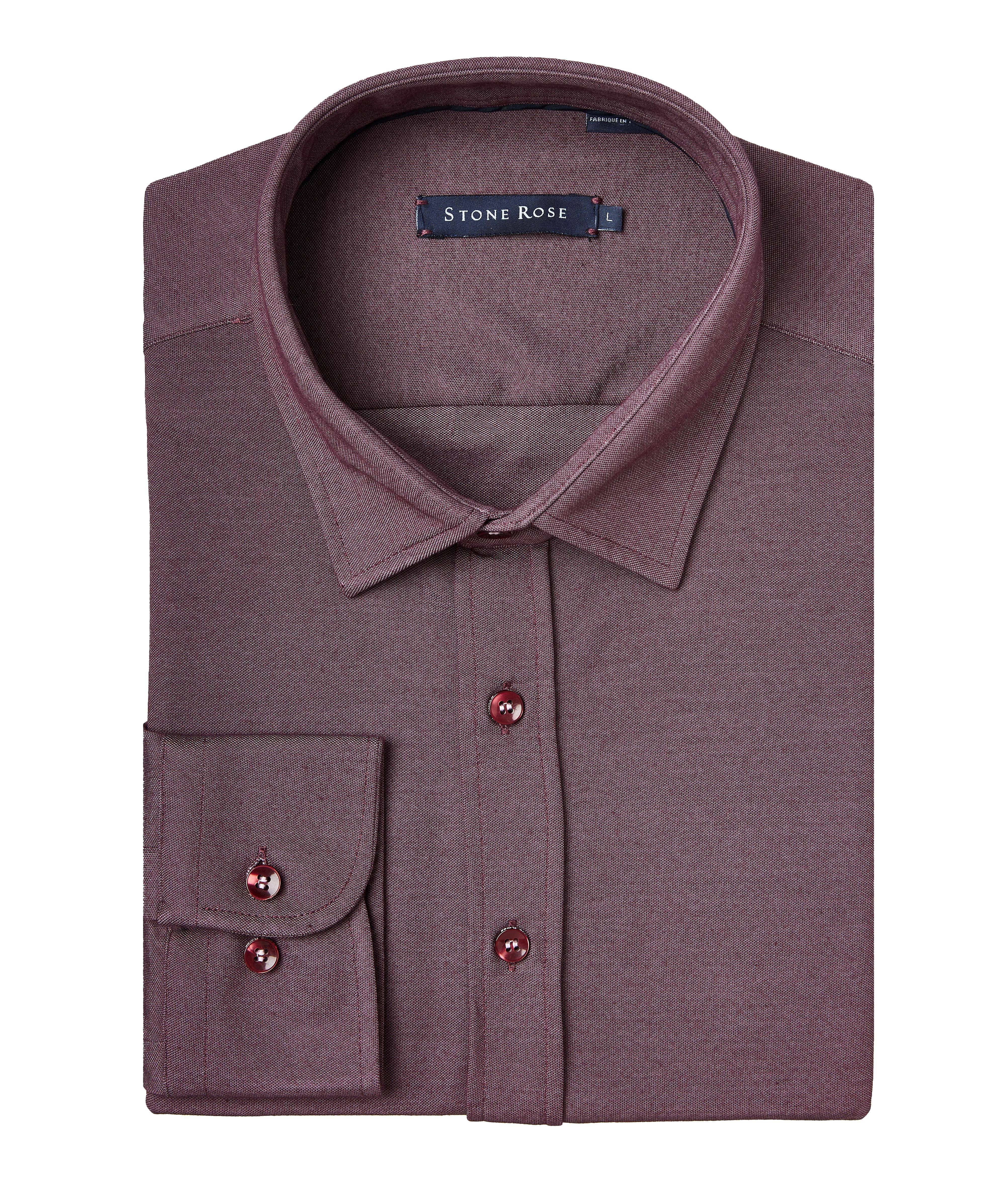 Regular-Fit Technical Fabric Sport Shirt  image 0
