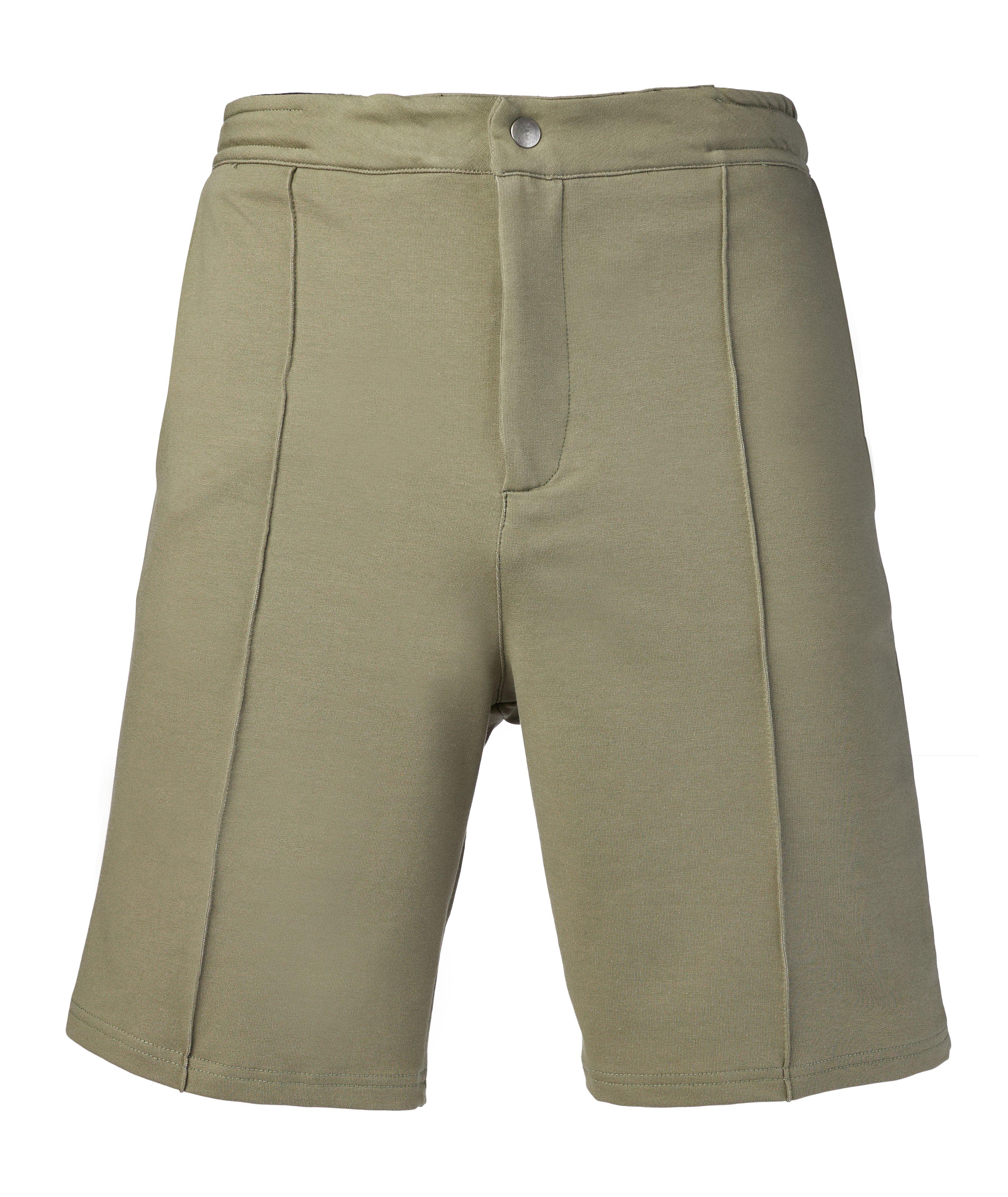 Stretch-Cotton Jersey Knit Shorts image 0