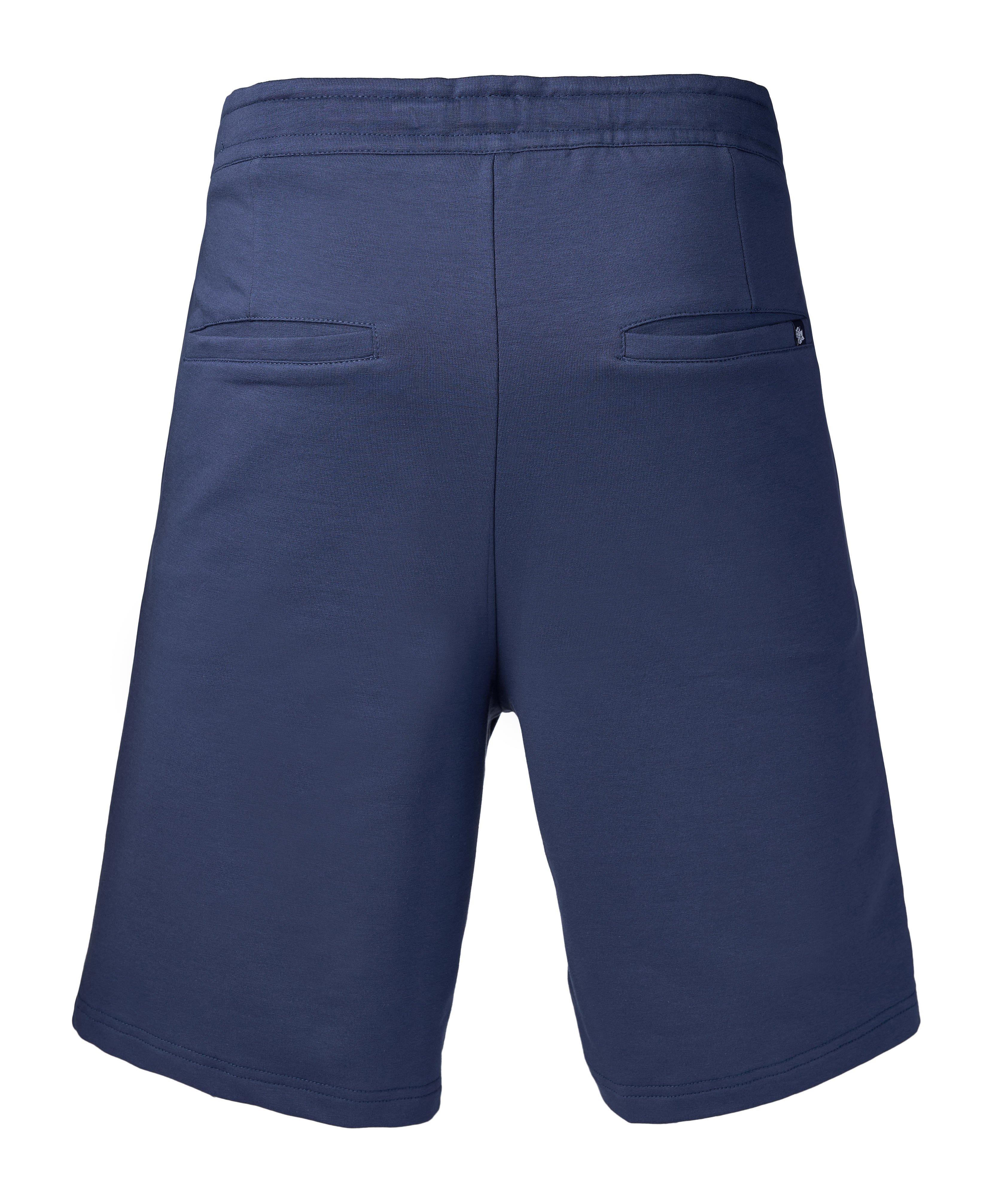 Stretch-Cotton Jersey Knit Shorts image 1