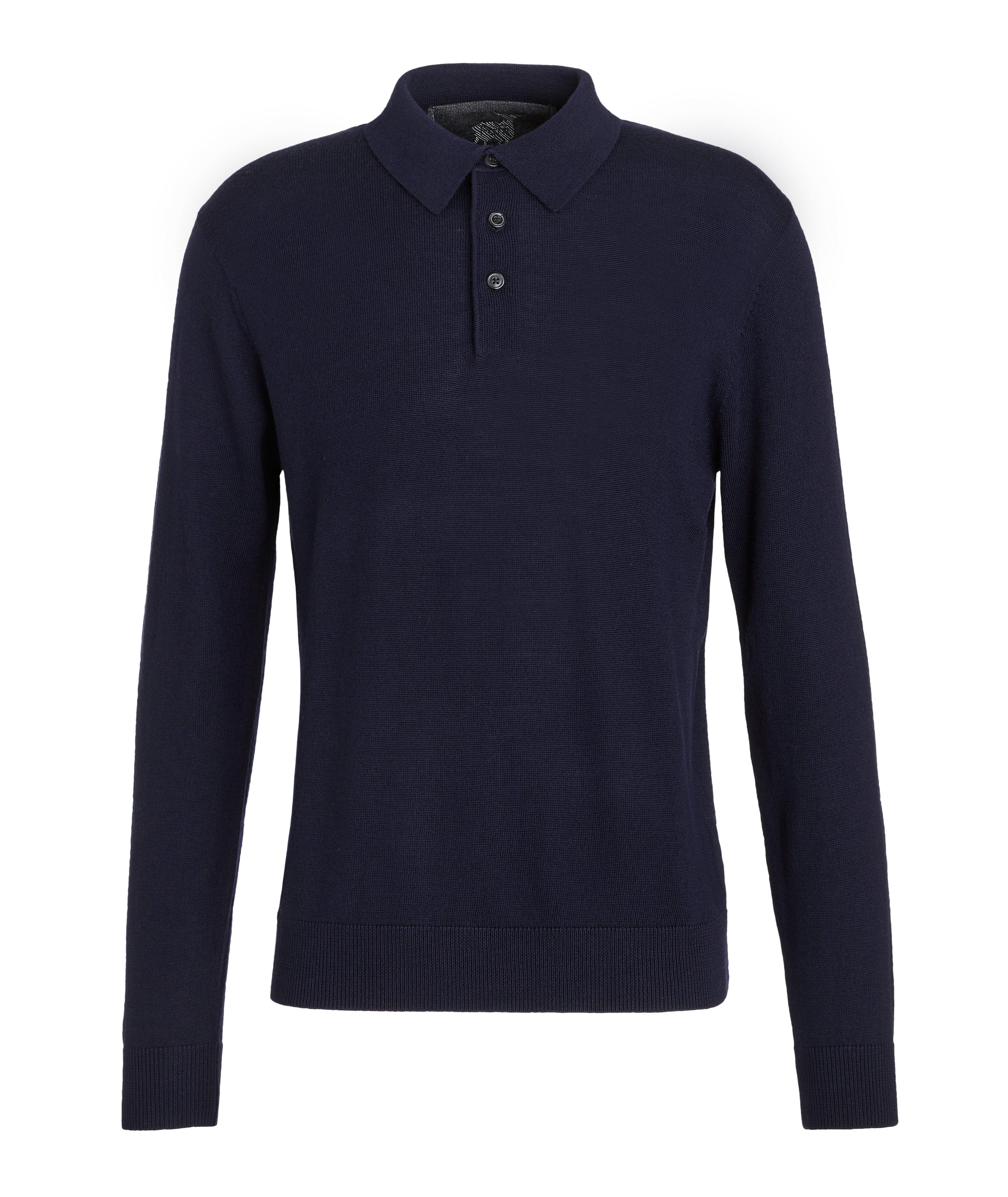 Merino Wool Polo  image 0