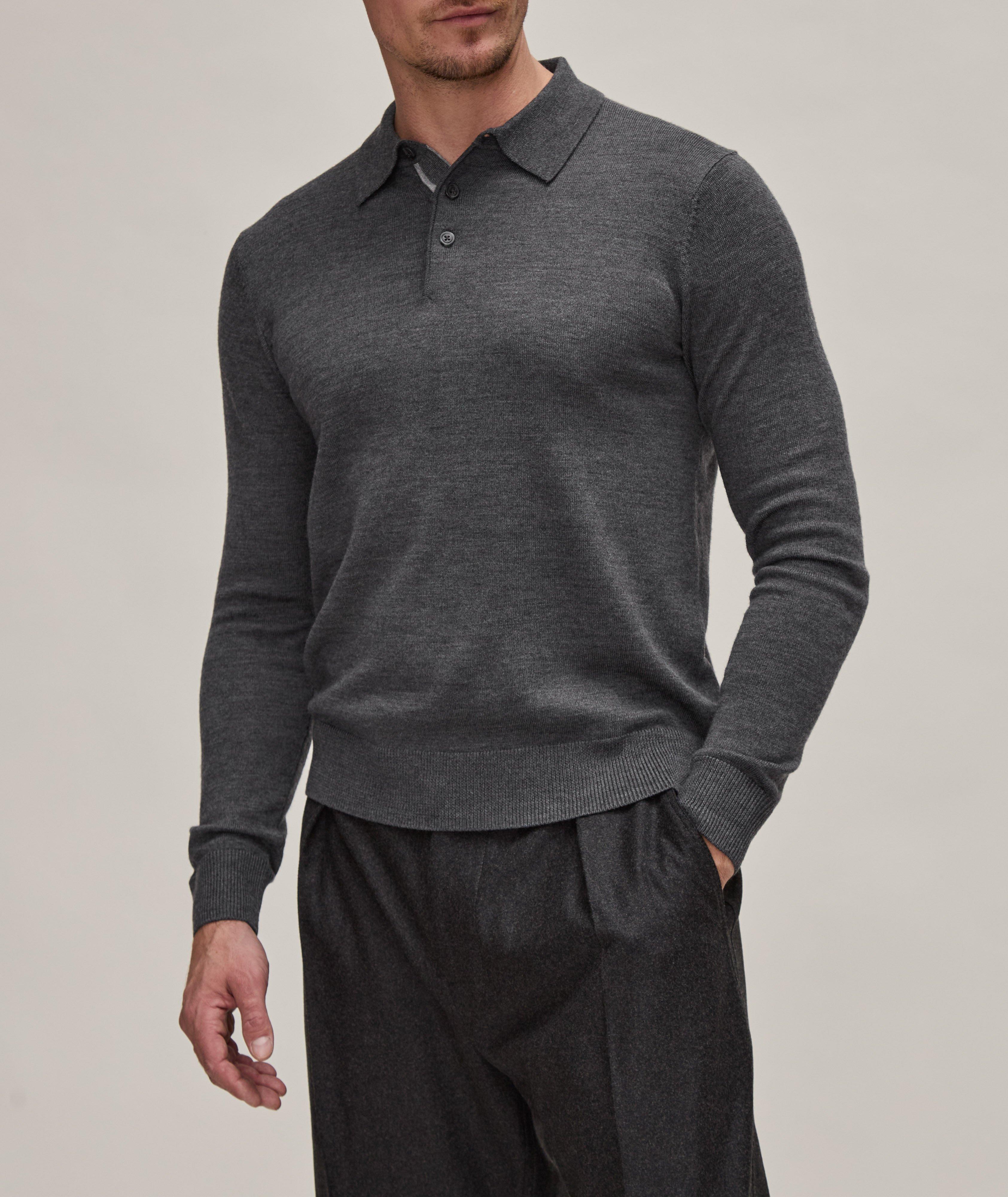 Merino Wool Polo  image 1