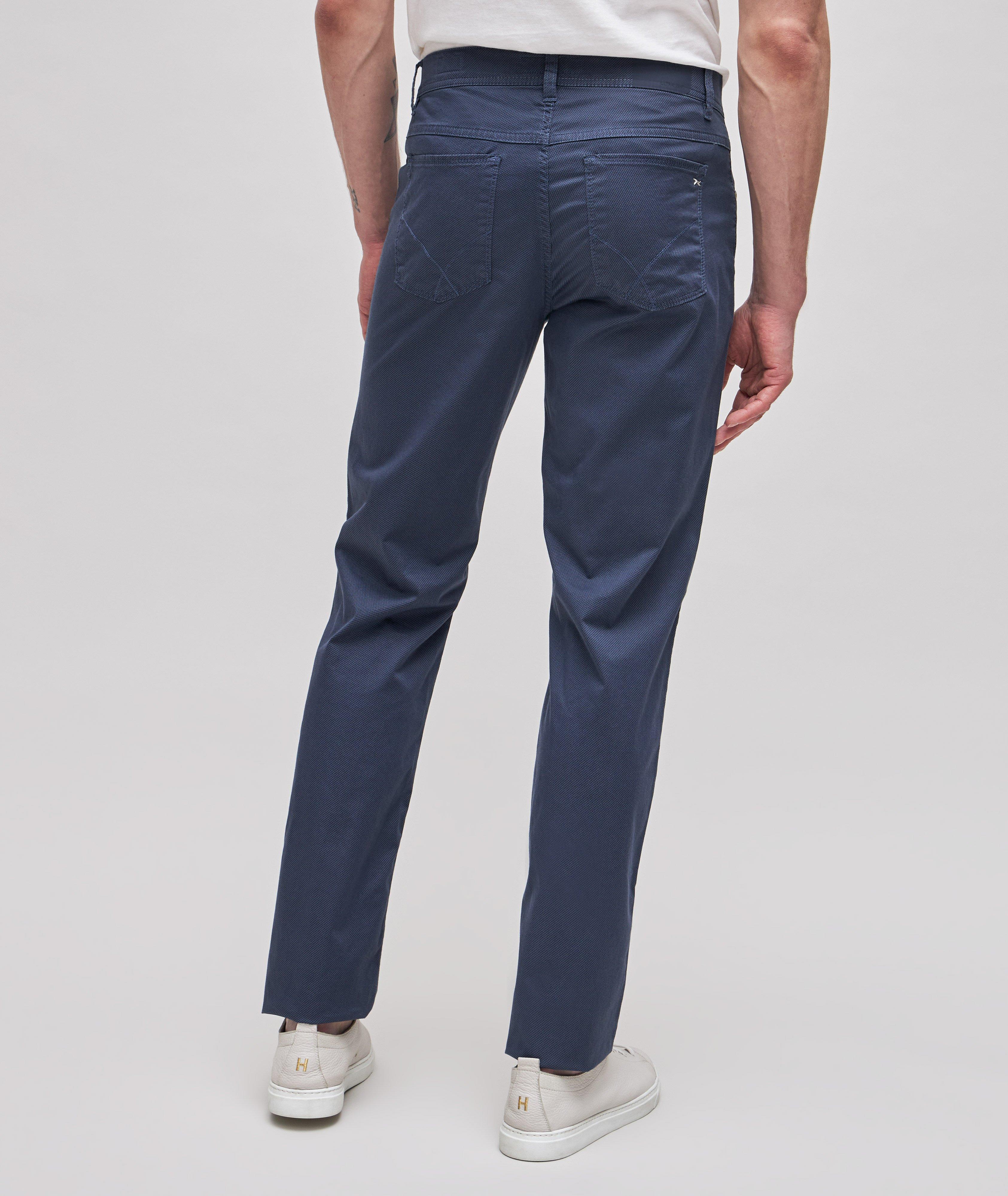 Brax Cooper Fancy Textured Stretch-Cotton Pants | Pants | Final Cut