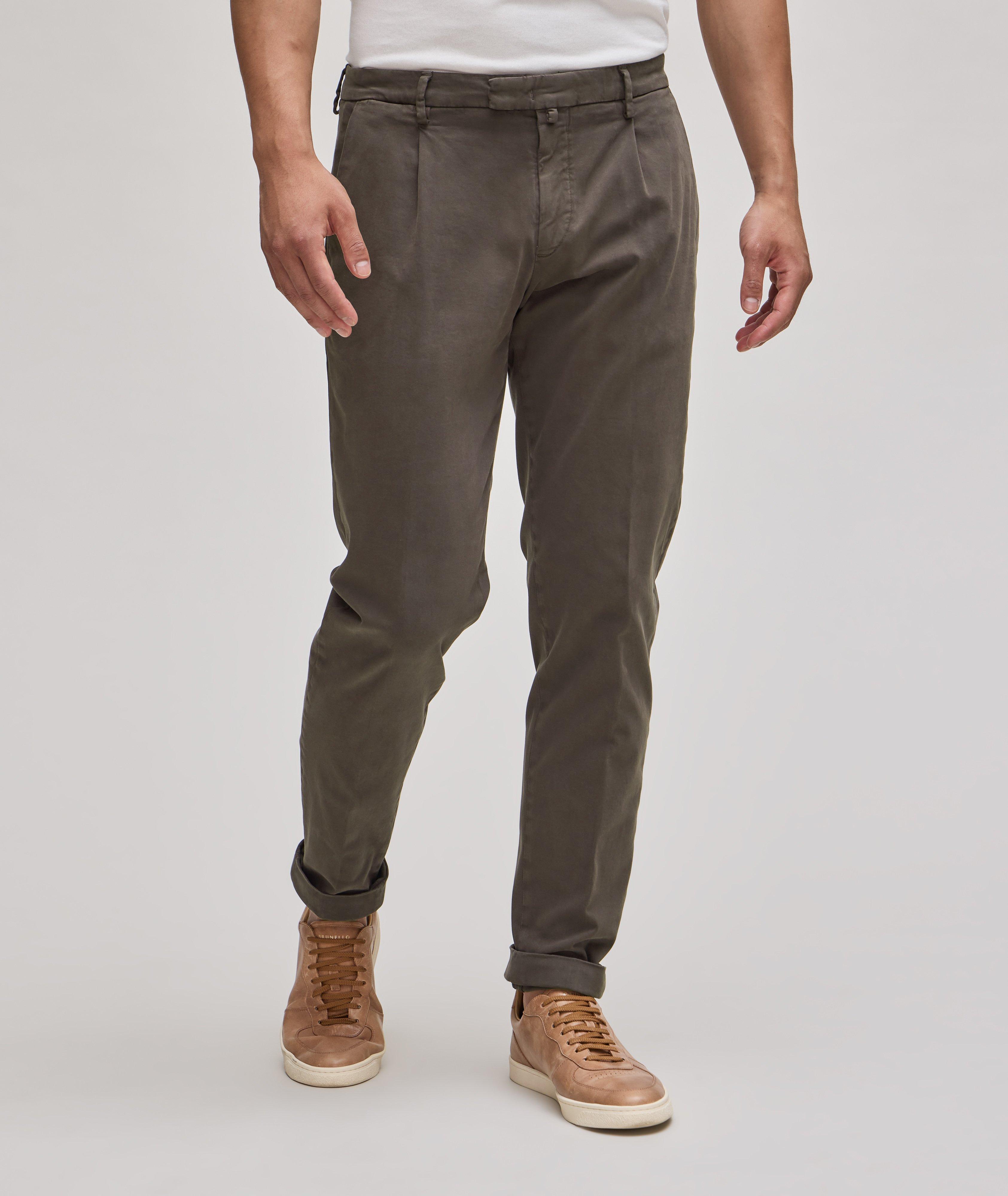 Stretch-Cotton Jersey Chinos image 2
